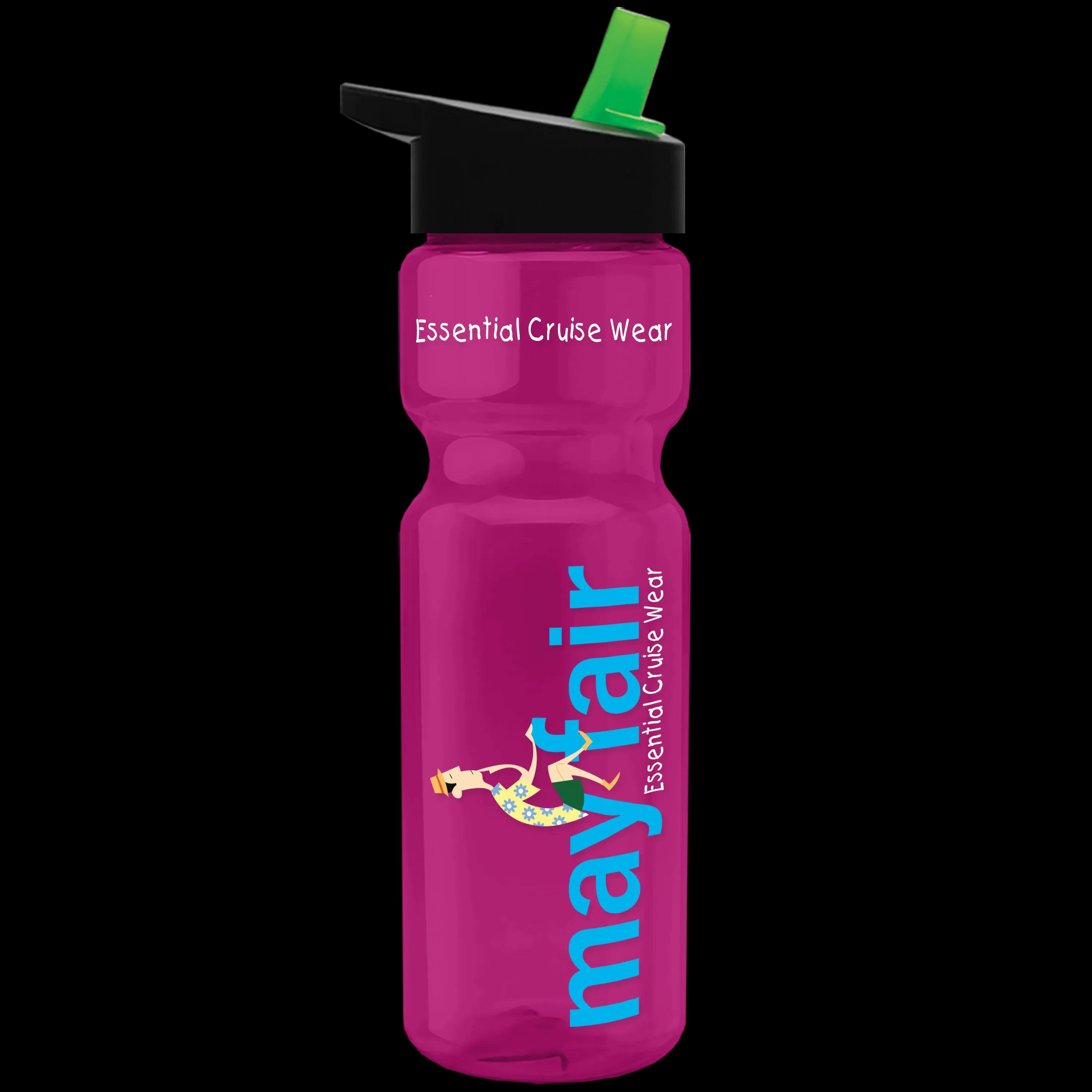 Garyline® Champ Recycled Bottle with Flip-Straw Lid - 28 oz. 183 of 371