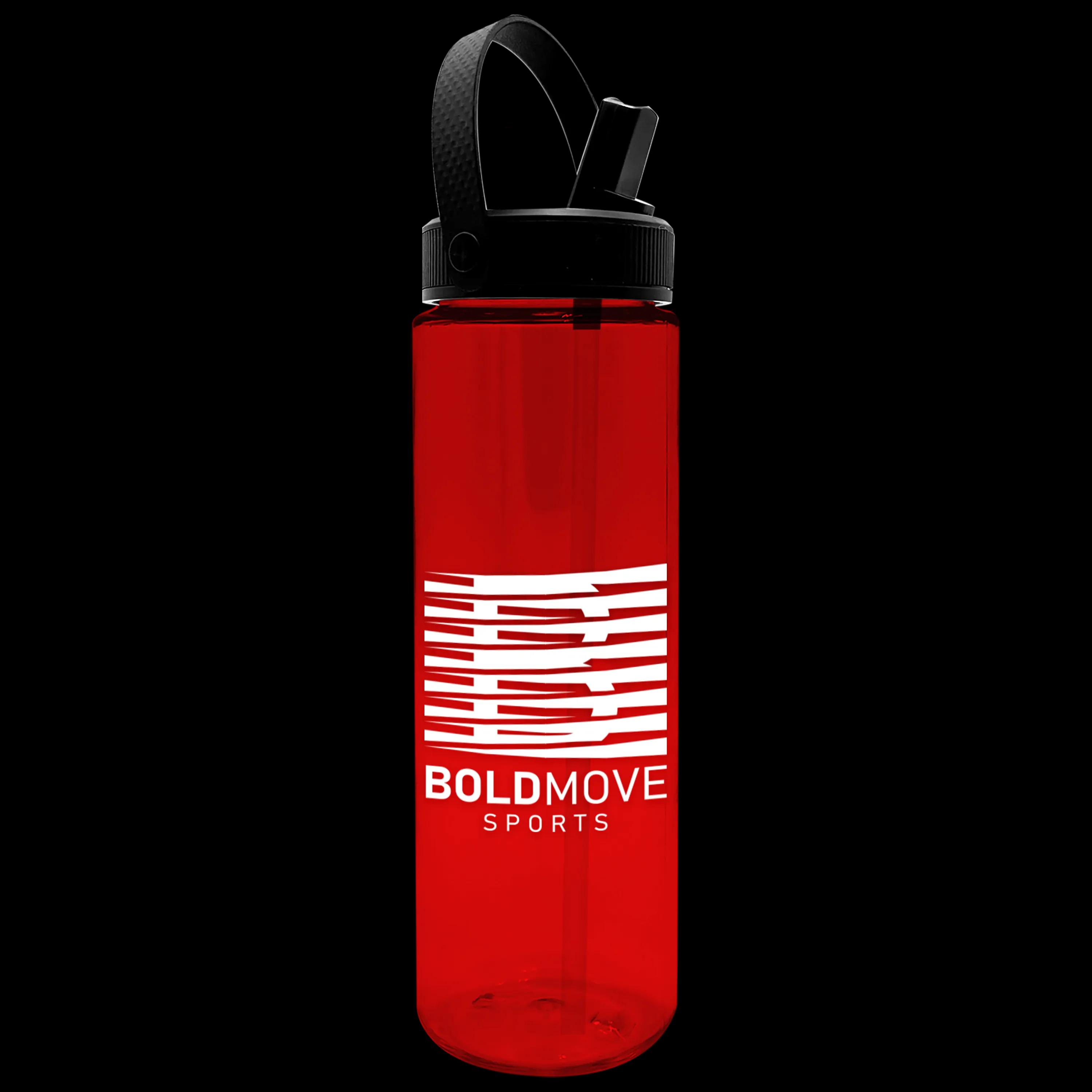 Garyline® Freedom Tritan® Bottle with Flip-Straw, Swivel-Handle Lid - 28 oz. 36 of 43