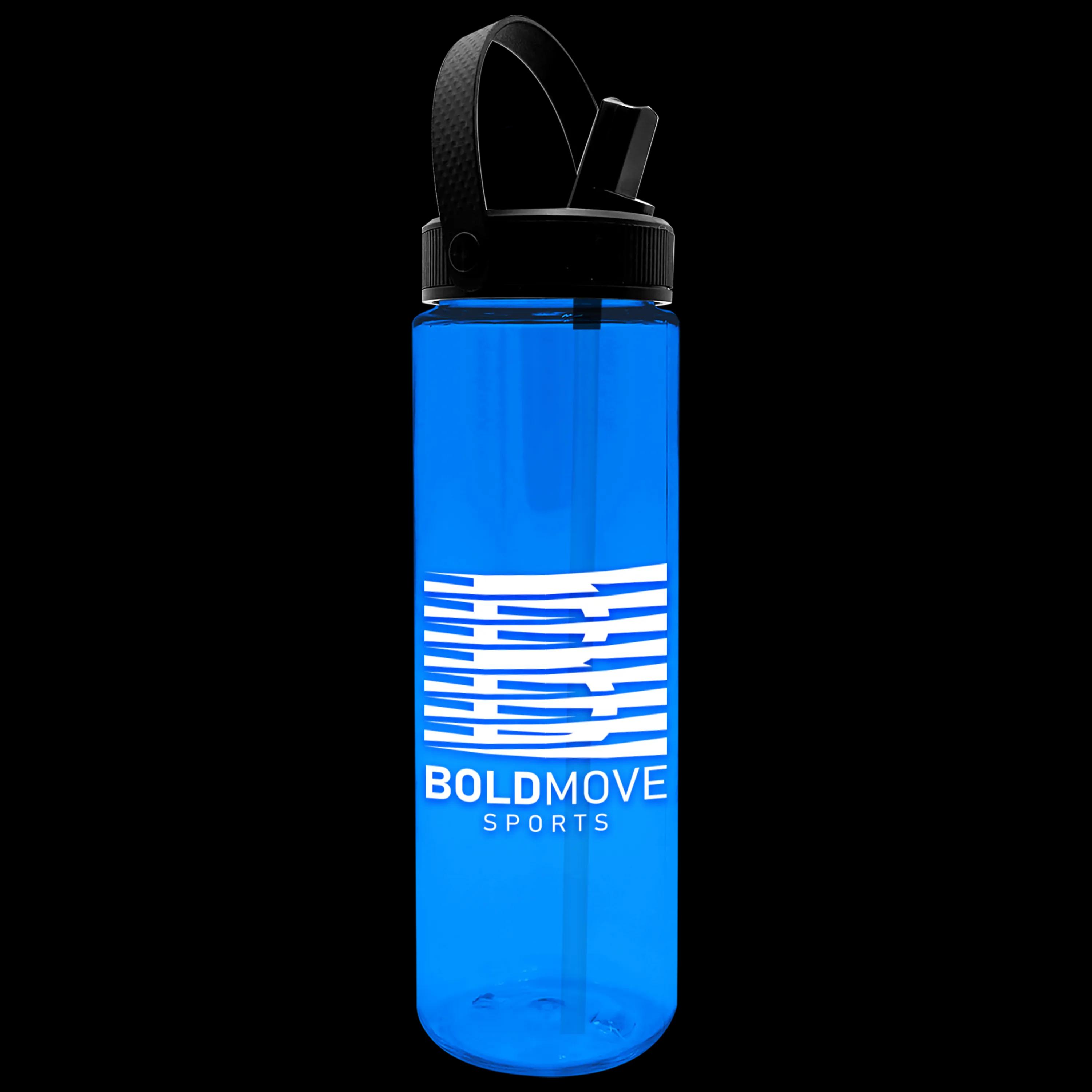 Garyline® Freedom Tritan® Bottle with Flip-Straw, Swivel-Handle Lid - 28 oz. 7 of 43