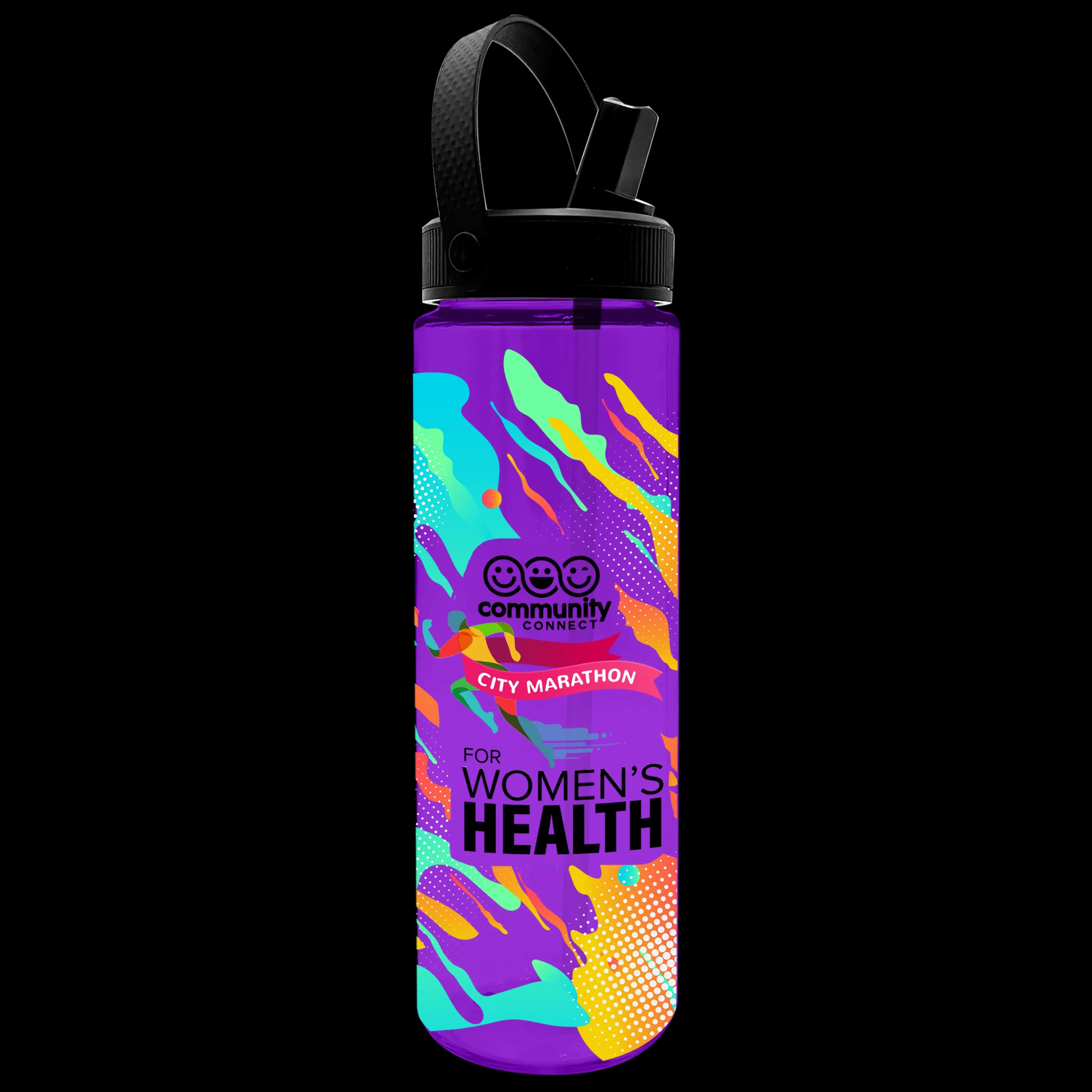 Garyline® Freedom Tritan® Bottle with Flip-Straw, Swivel-Handle Lid - 28 oz. 37 of 43
