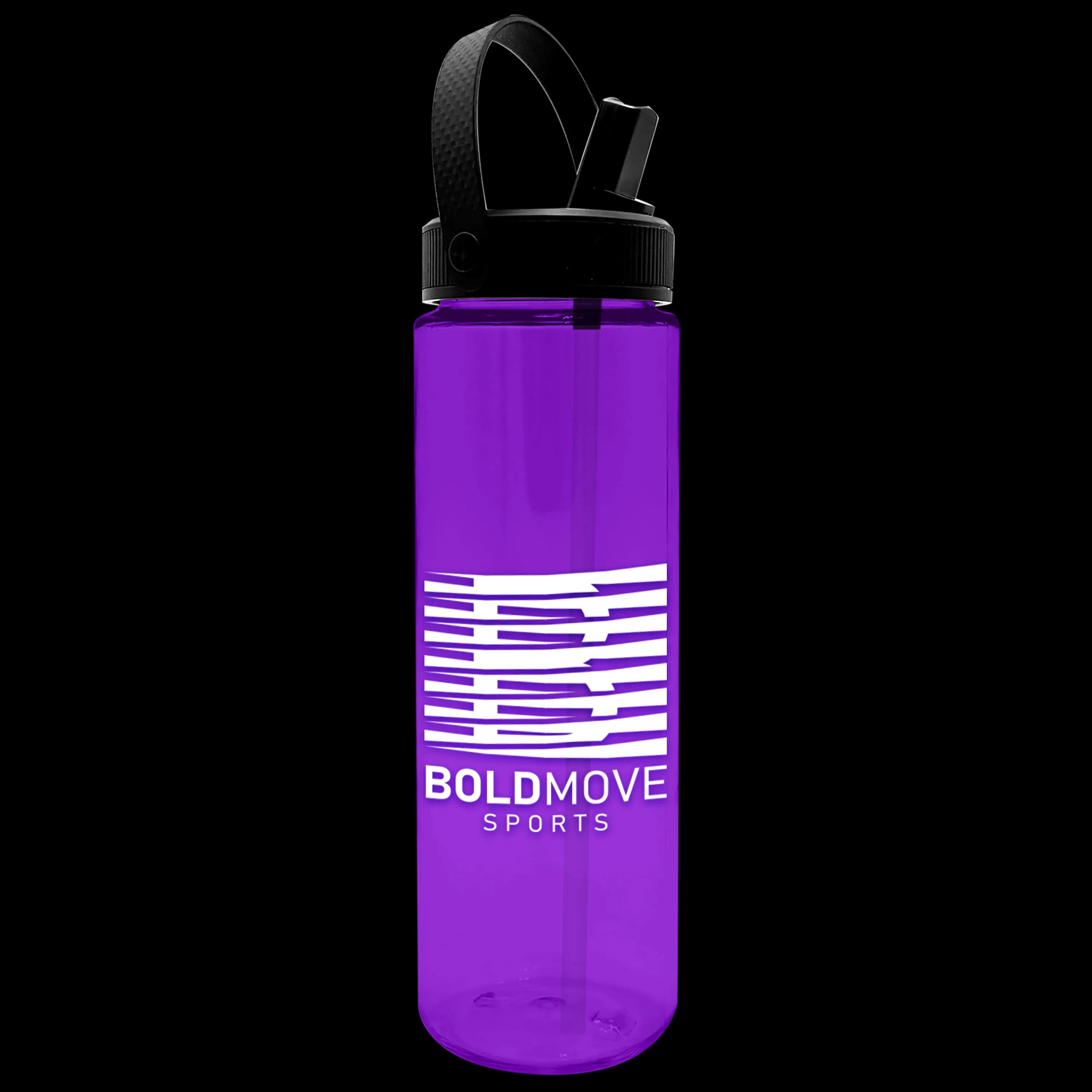Garyline® Freedom Tritan® Bottle with Flip-Straw, Swivel-Handle Lid - 28 oz. 2 of 43