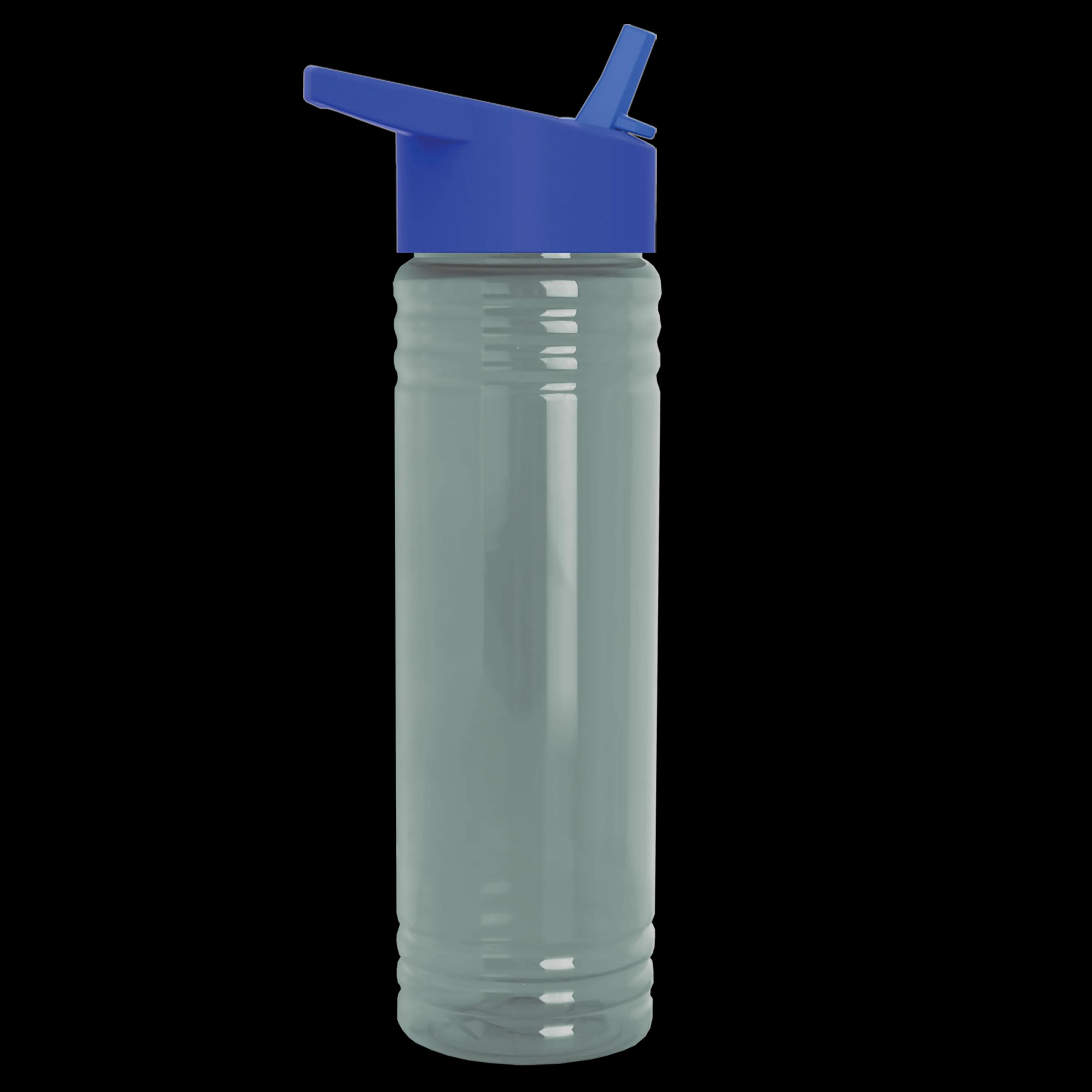Garyline® Slim Fit RPET Bottle with Flip-Straw Lid - 24 oz. 279 of 292
