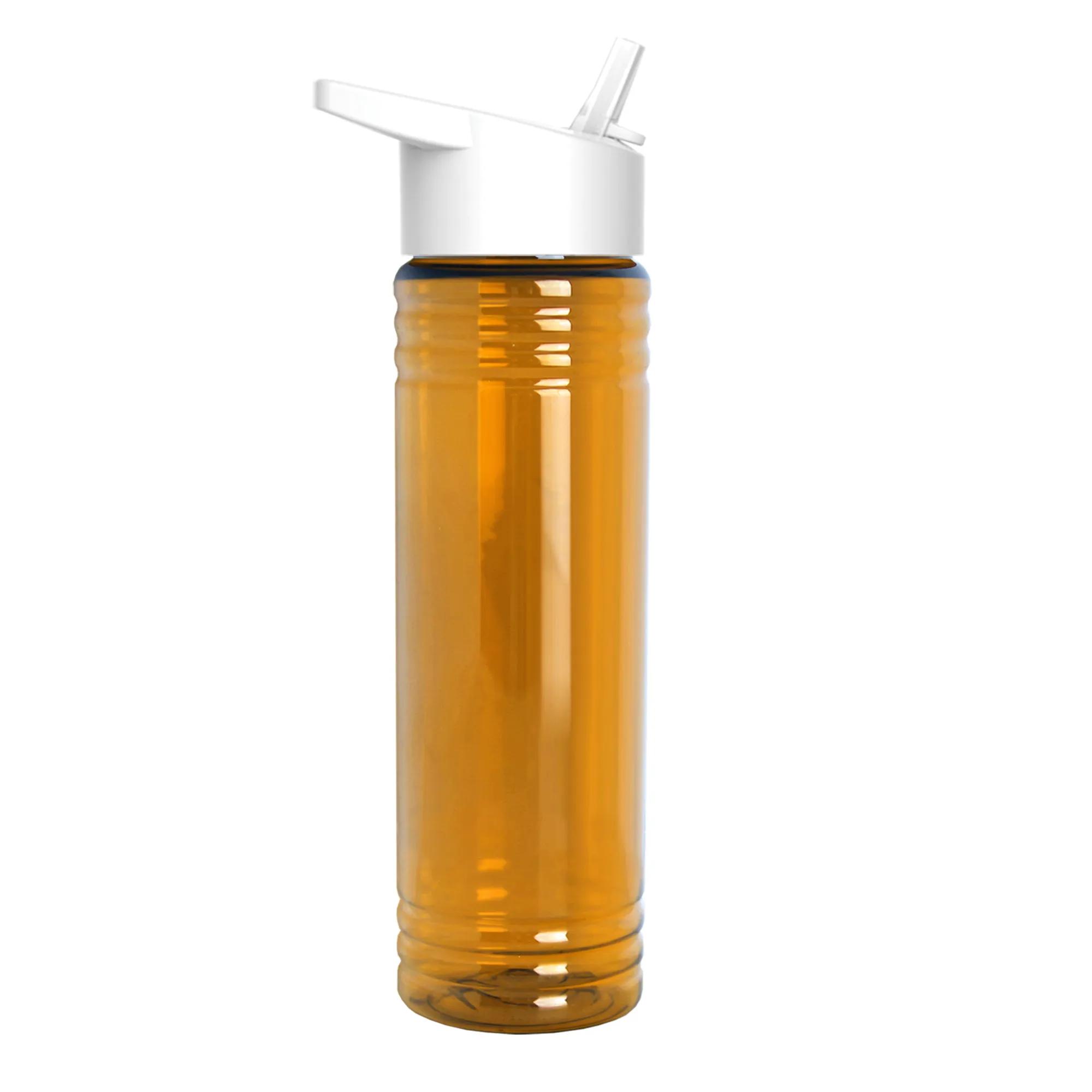 Garyline® Slim Fit RPET Bottle with Flip-Straw Lid - 24 oz. 192 of 292