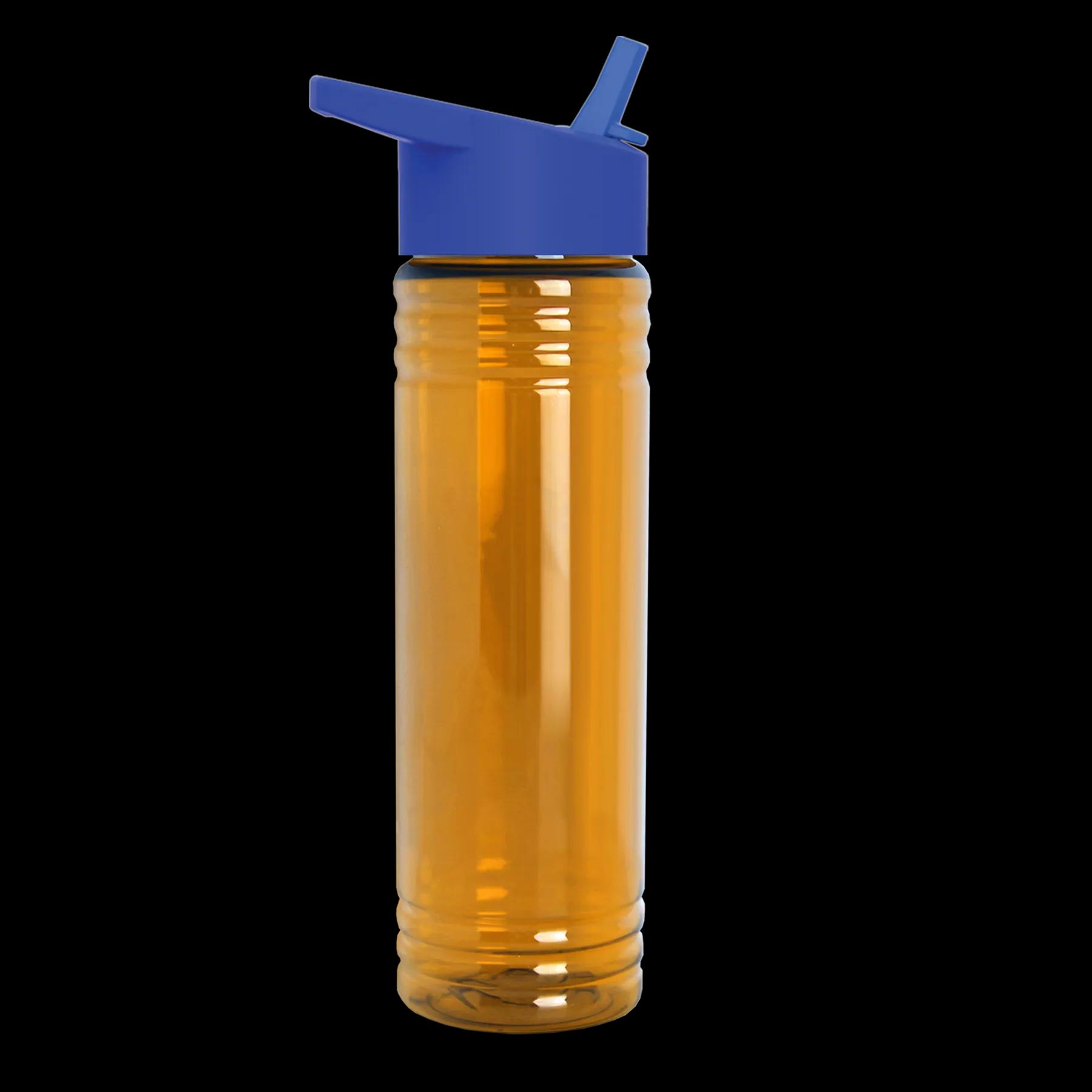 Garyline® Slim Fit RPET Bottle with Flip-Straw Lid - 24 oz. 176 of 292