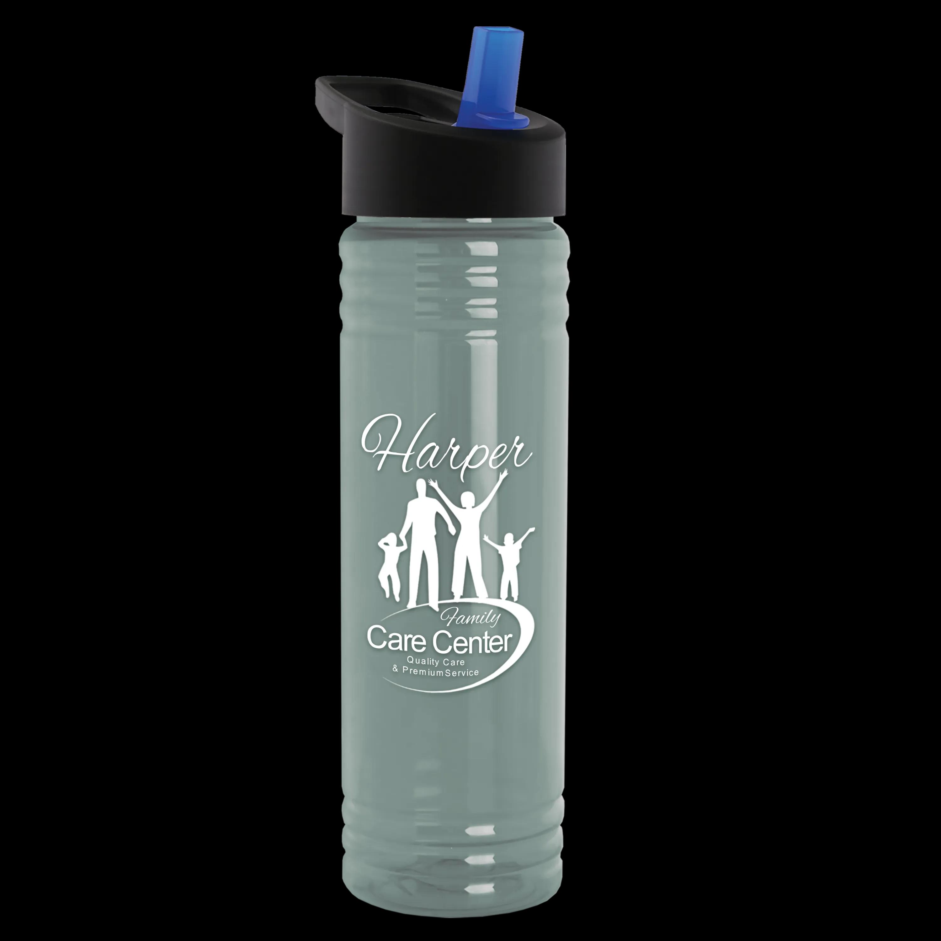 Garyline® Slim Fit RPET Bottle with Flip-Straw Lid - 24 oz. 42 of 292