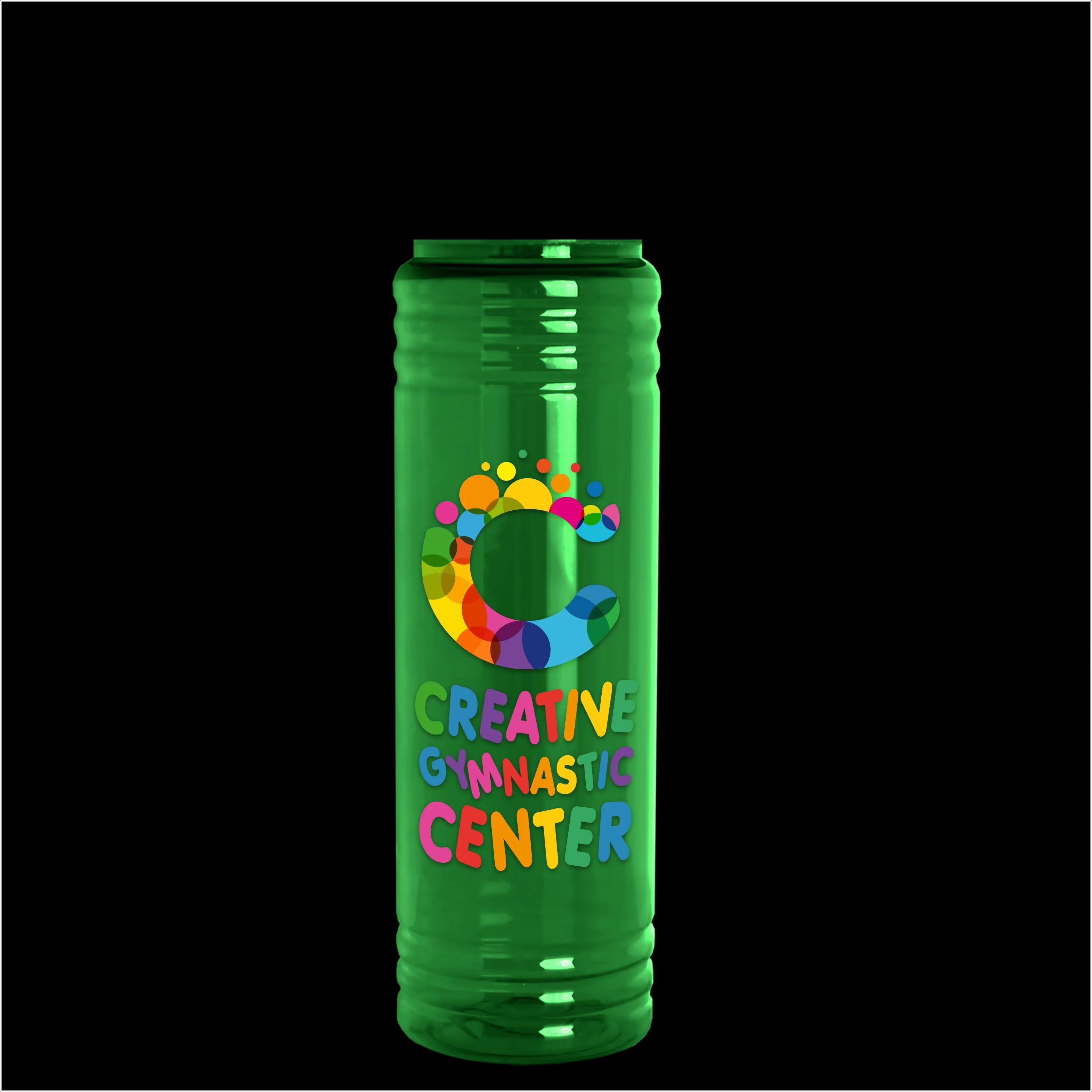 Garyline® Slim Fit RPET Bottle with Flip-Straw Lid - 24 oz. 153 of 292