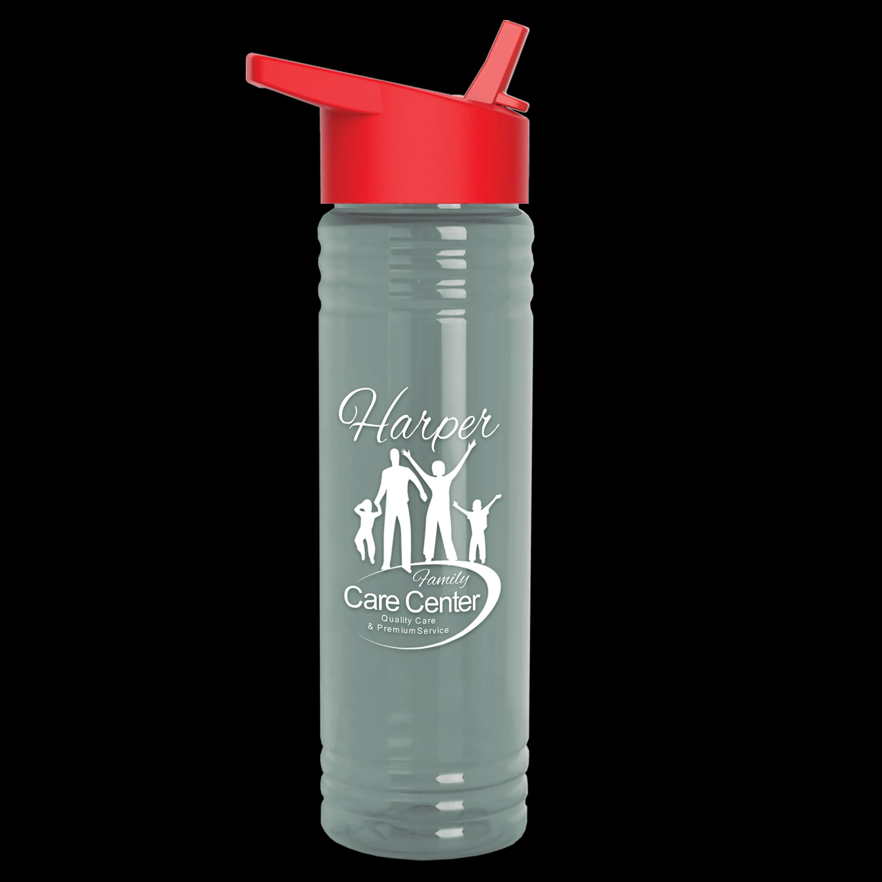 Garyline® Slim Fit RPET Bottle with Flip-Straw Lid - 24 oz. 51 of 292