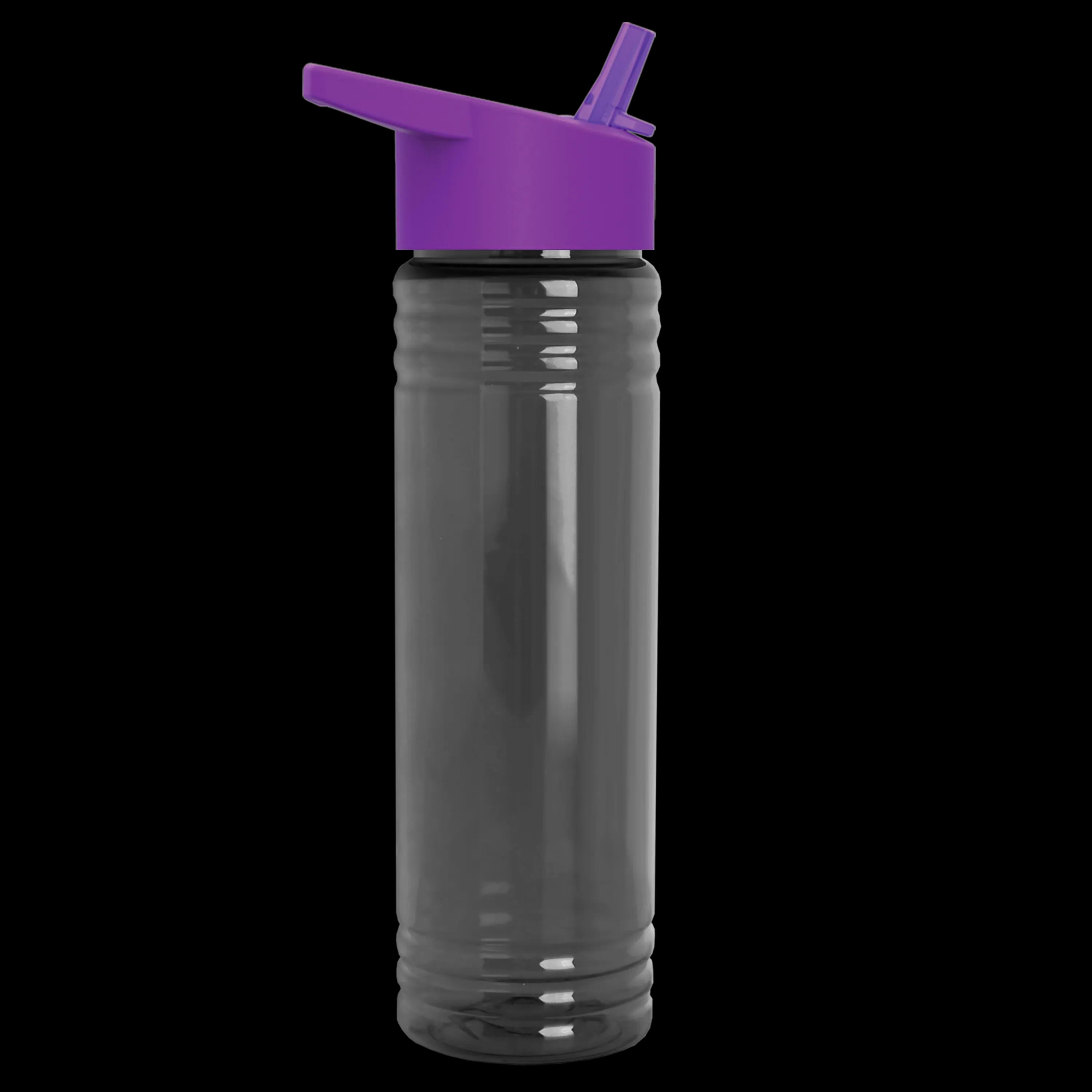 Garyline® Slim Fit RPET Bottle with Flip-Straw Lid - 24 oz. 288 of 292