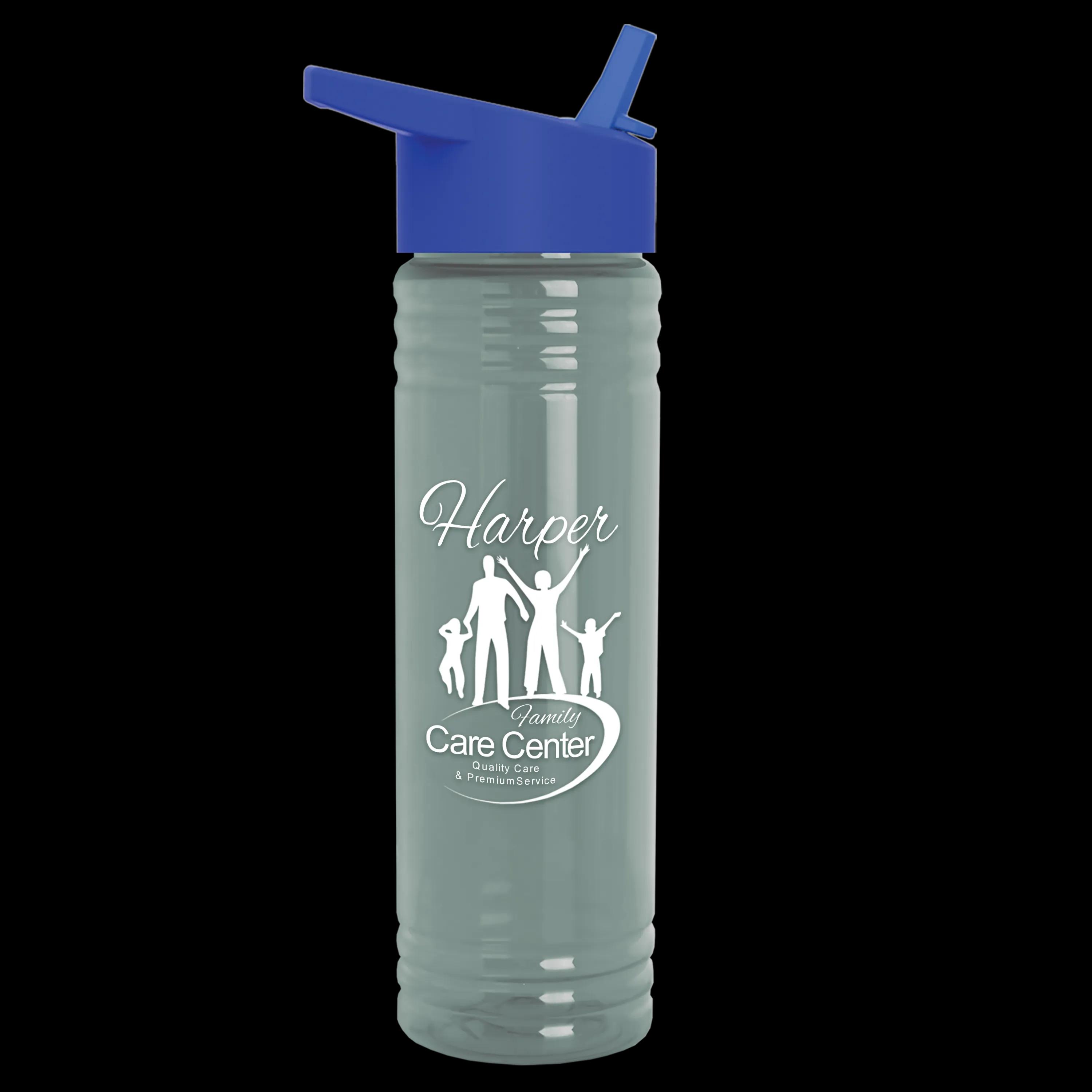 Garyline® Slim Fit RPET Bottle with Flip-Straw Lid - 24 oz. 53 of 292