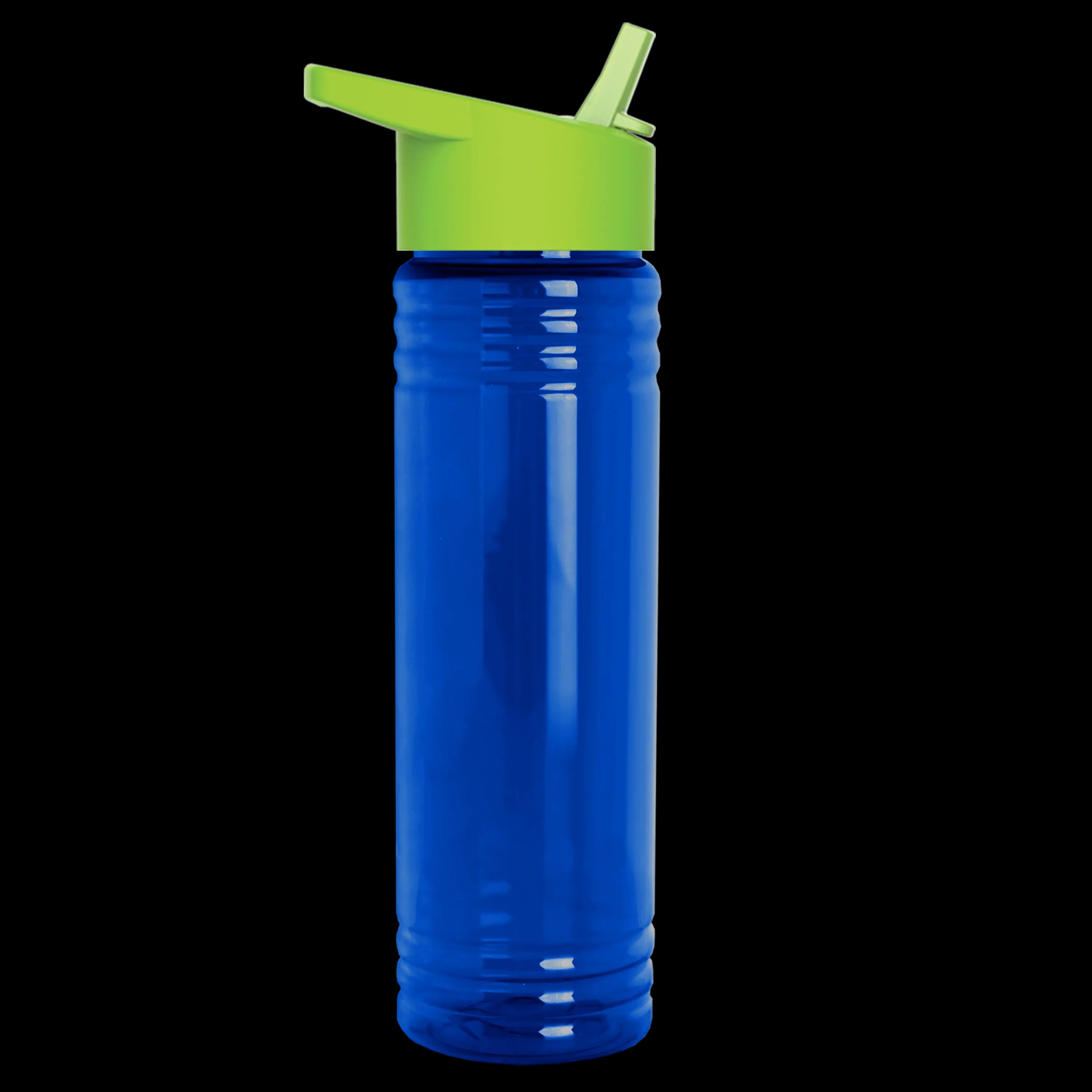 Garyline® Slim Fit RPET Bottle with Flip-Straw Lid - 24 oz. 20 of 292