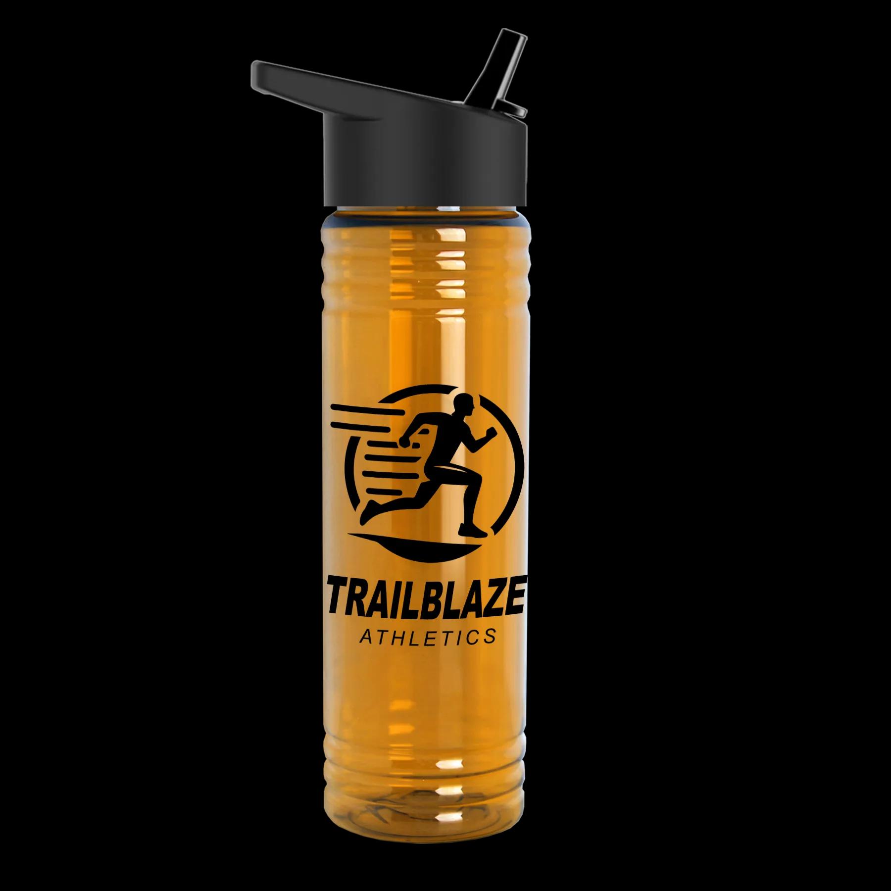Garyline® Slim Fit RPET Bottle with Flip-Straw Lid - 24 oz. 222 of 292