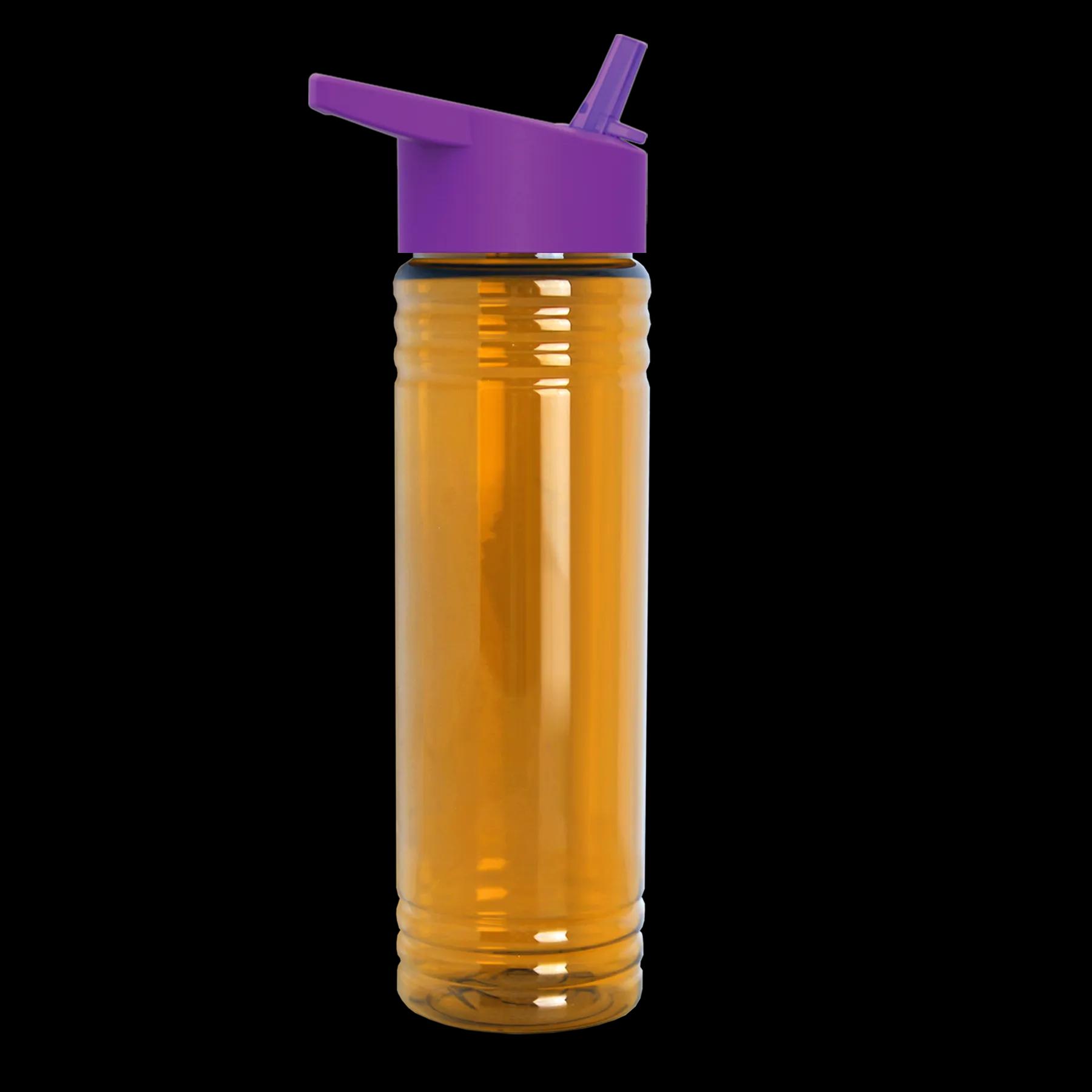 Garyline® Slim Fit RPET Bottle with Flip-Straw Lid - 24 oz. 177 of 292