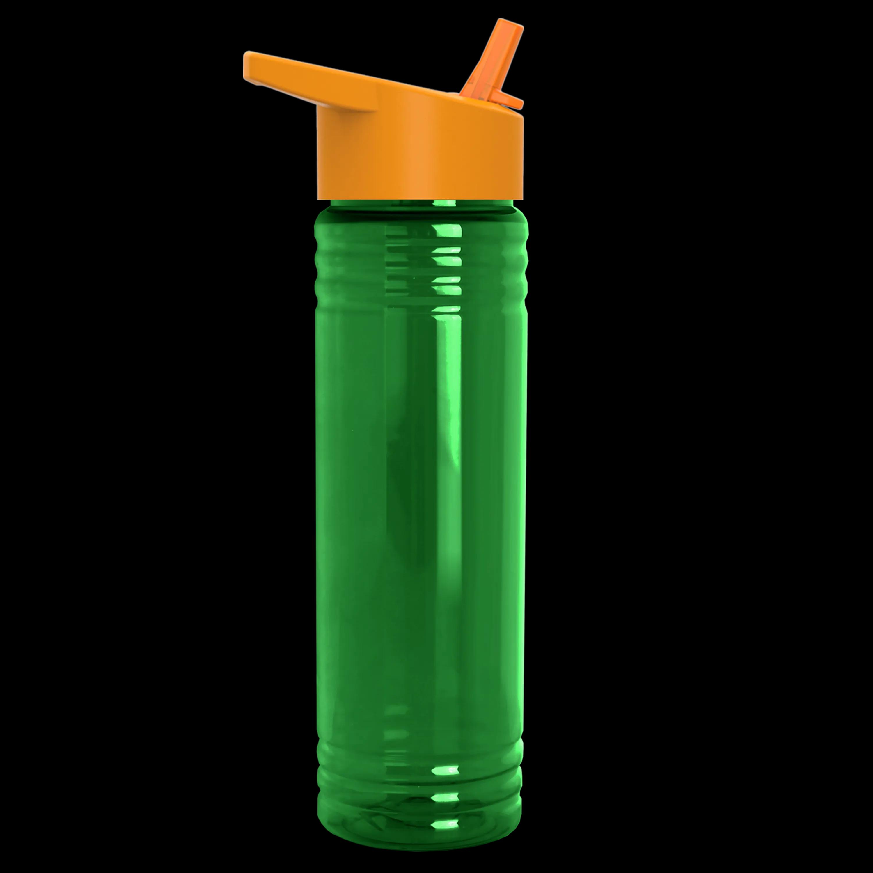 Garyline® Slim Fit RPET Bottle with Flip-Straw Lid - 24 oz. 29 of 292