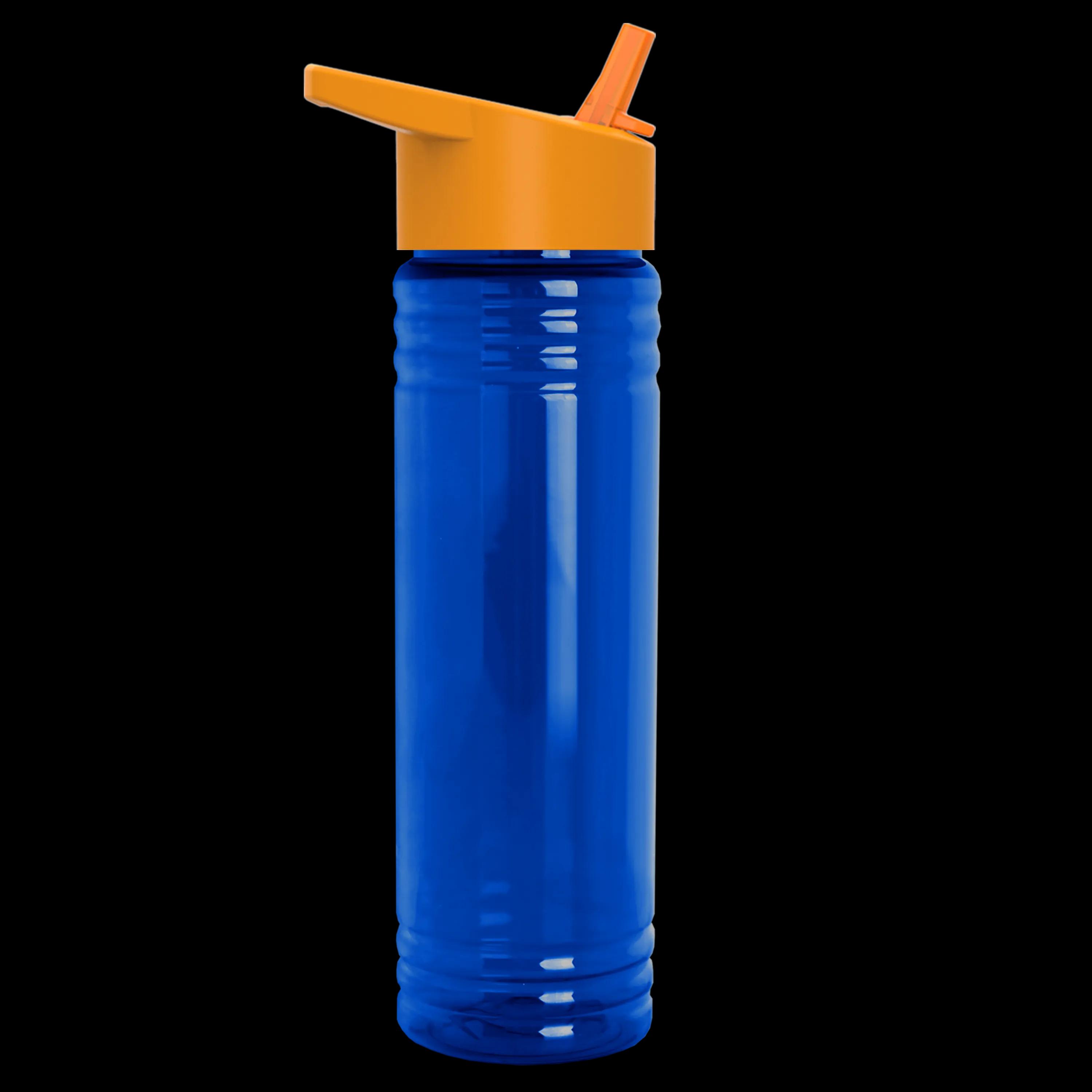 Garyline® Slim Fit RPET Bottle with Flip-Straw Lid - 24 oz. 21 of 292
