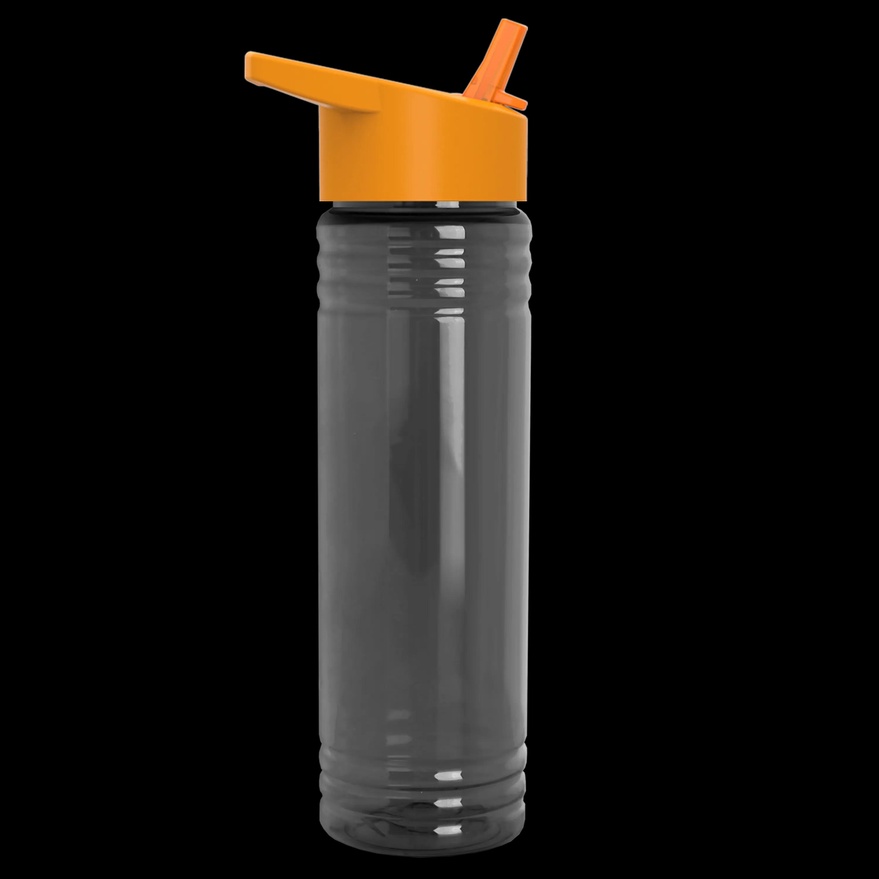 Garyline® Slim Fit RPET Bottle with Flip-Straw Lid - 24 oz. 286 of 292