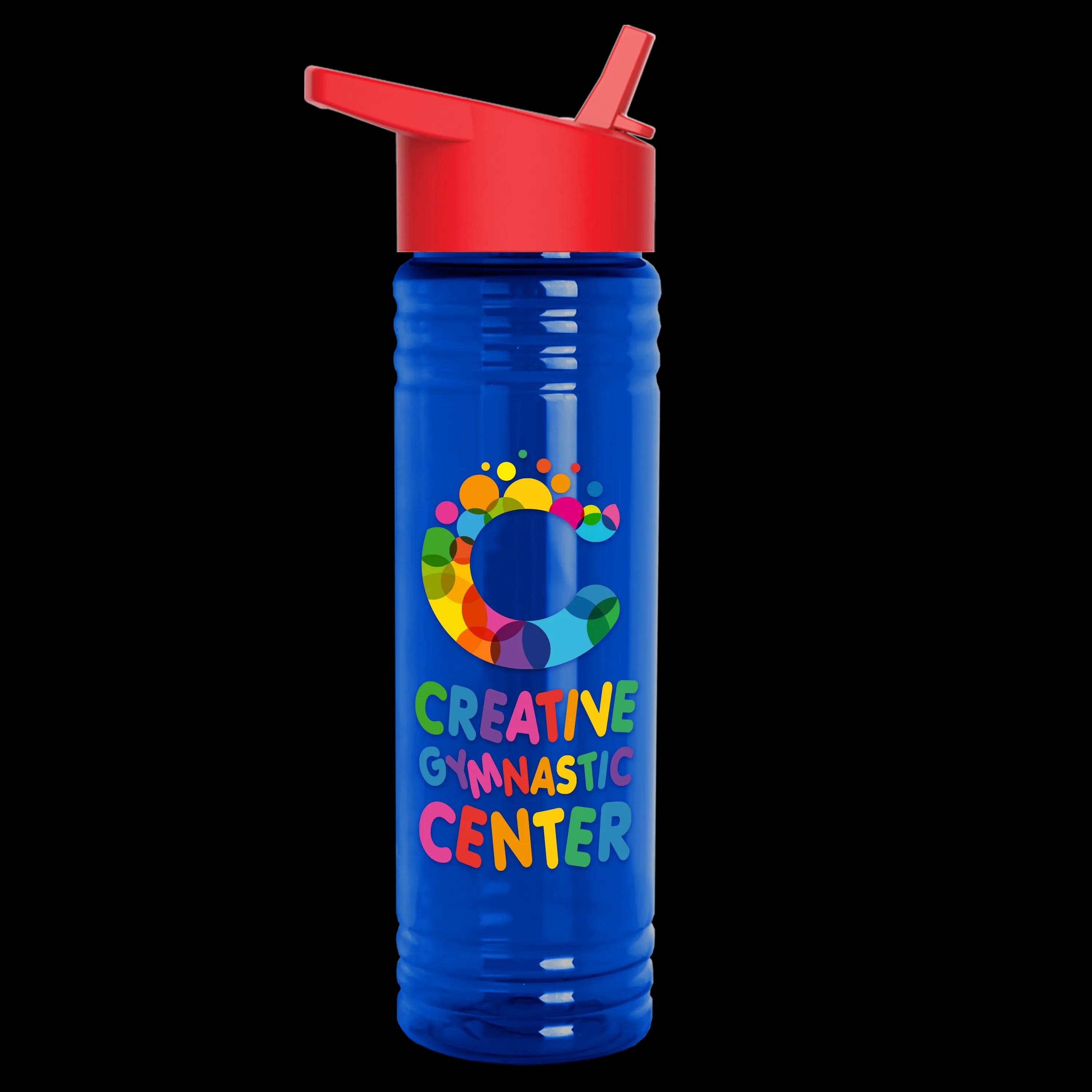 Garyline® Slim Fit RPET Bottle with Flip-Straw Lid - 24 oz. 89 of 292