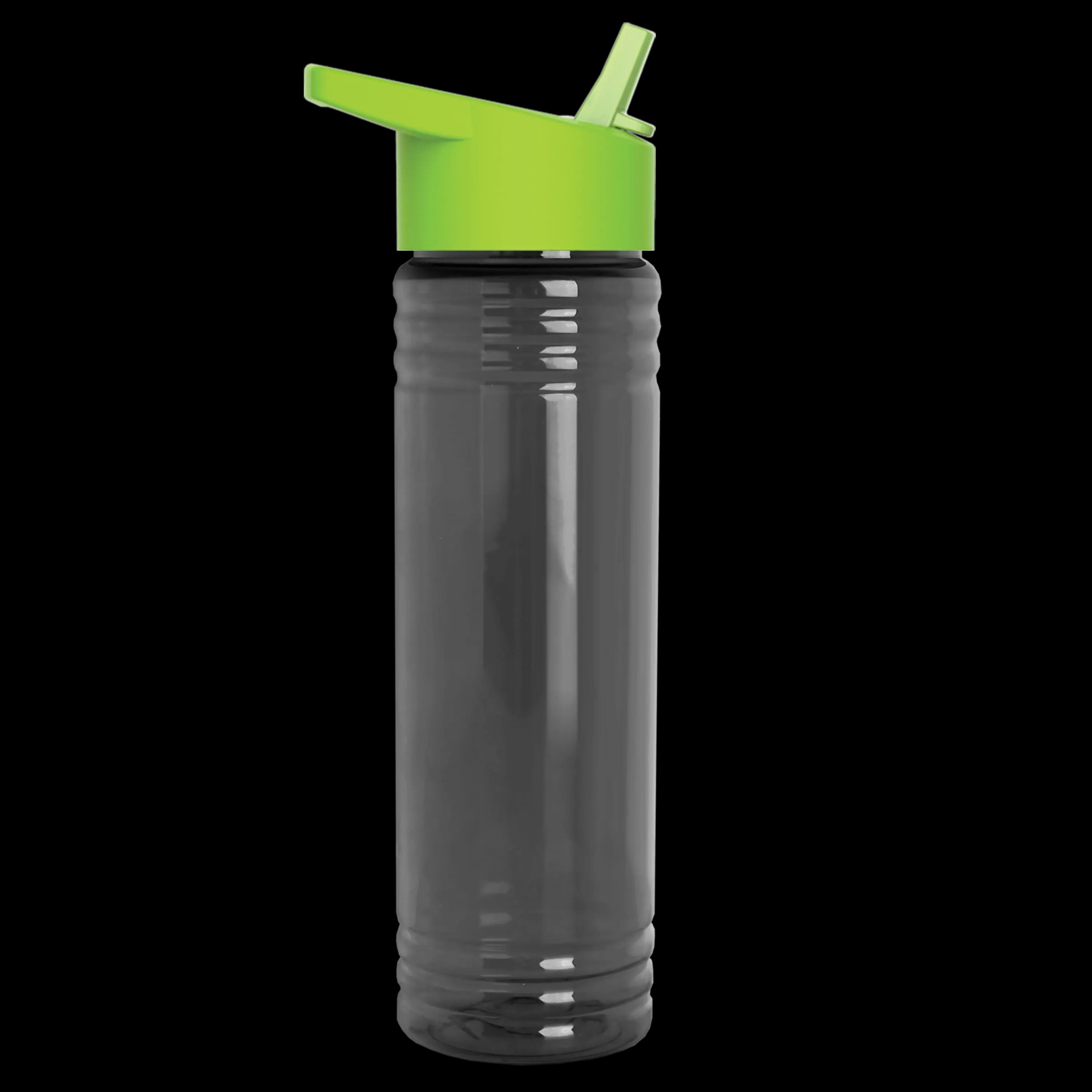 Garyline® Slim Fit RPET Bottle with Flip-Straw Lid - 24 oz. 285 of 292