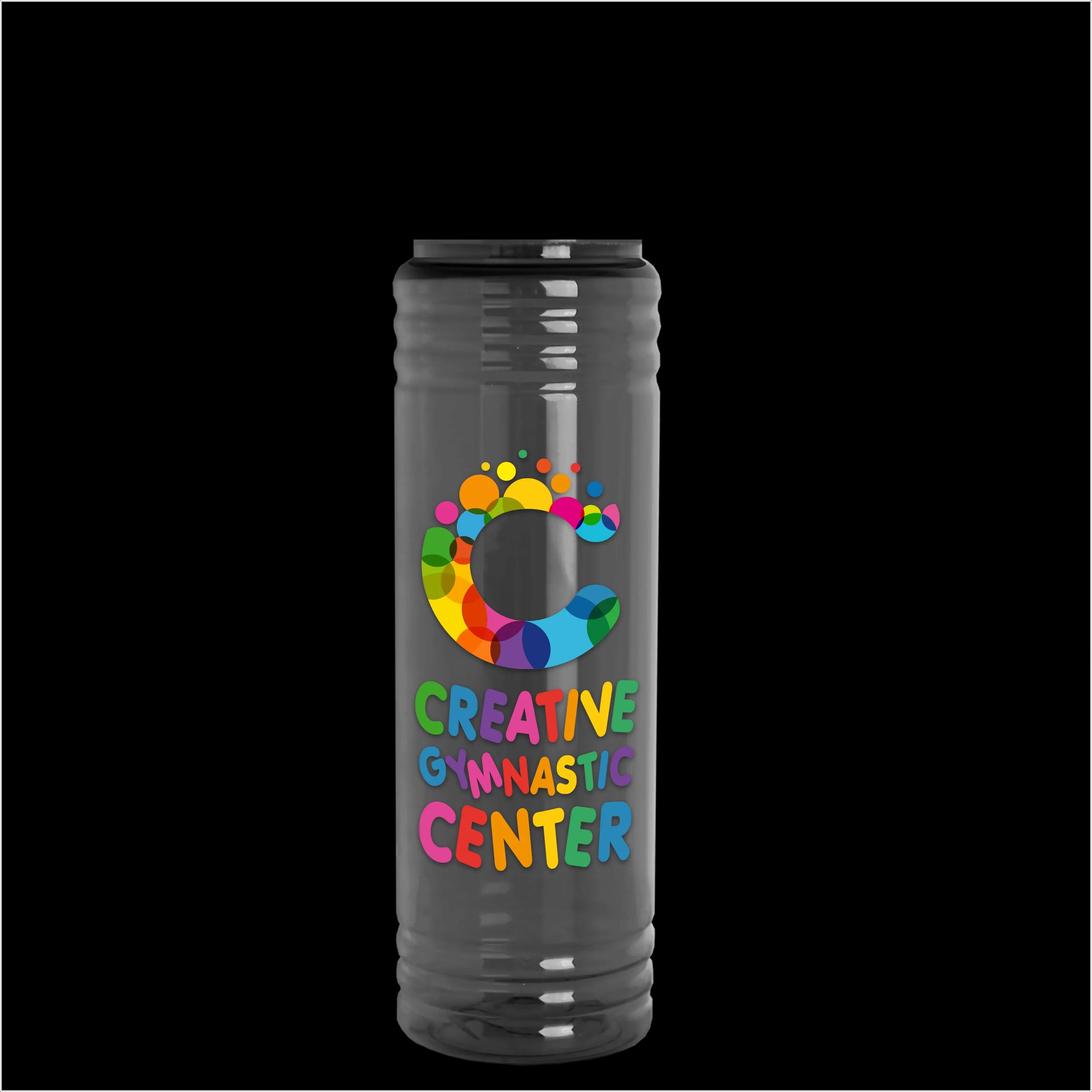 Garyline® Slim Fit RPET Bottle with Flip-Straw Lid - 24 oz. 149 of 292