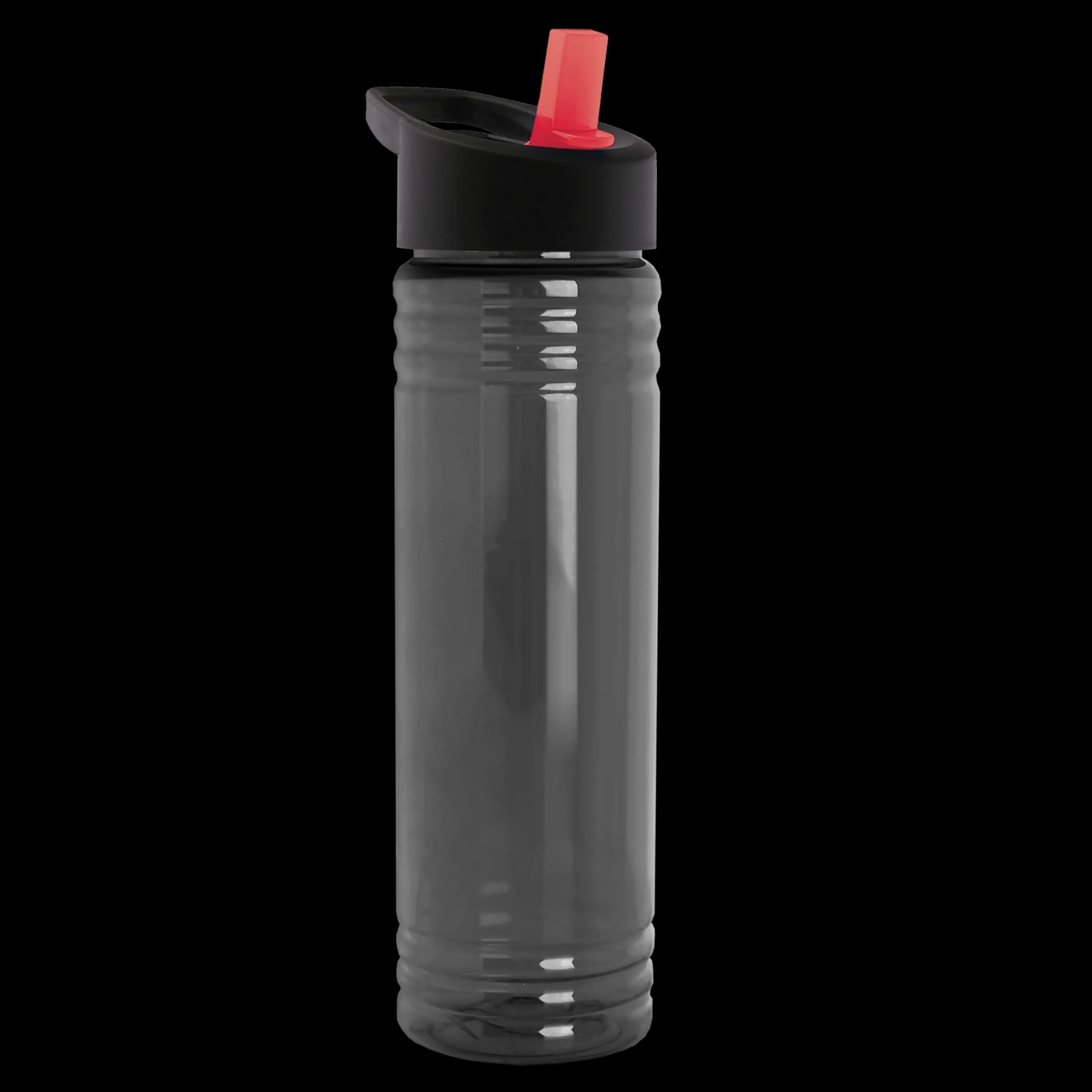 Garyline® Slim Fit RPET Bottle with Flip-Straw Lid - 24 oz. 284 of 292