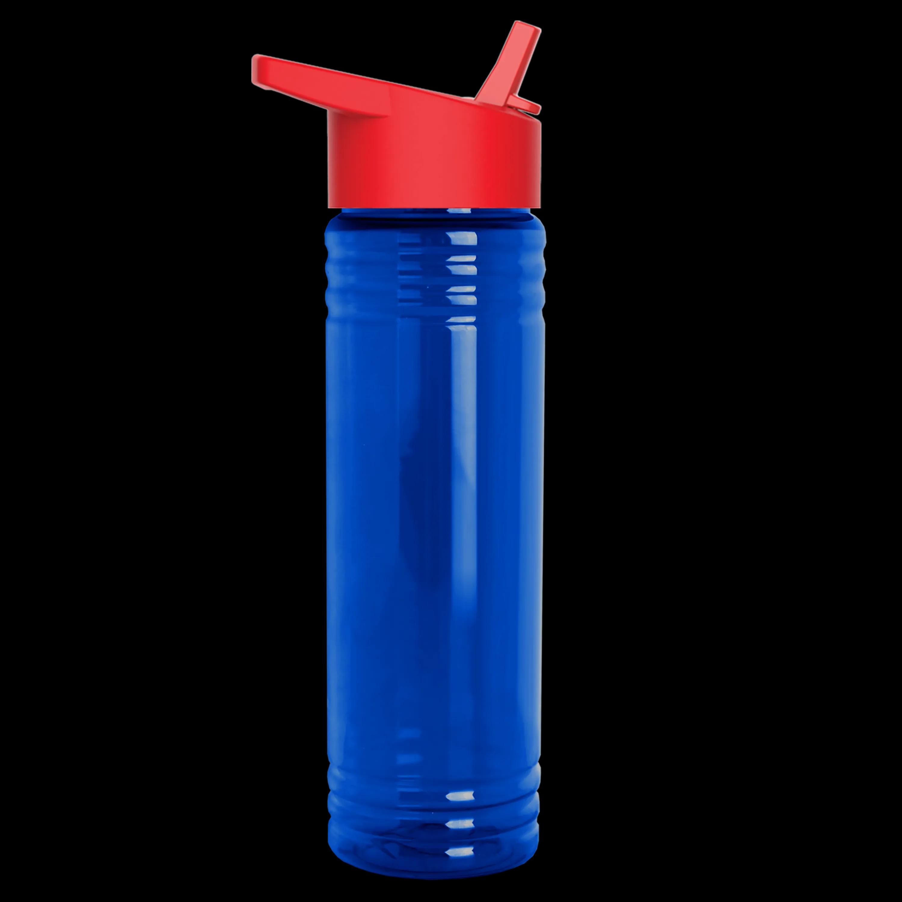 Garyline® Slim Fit RPET Bottle with Flip-Straw Lid - 24 oz. 22 of 292