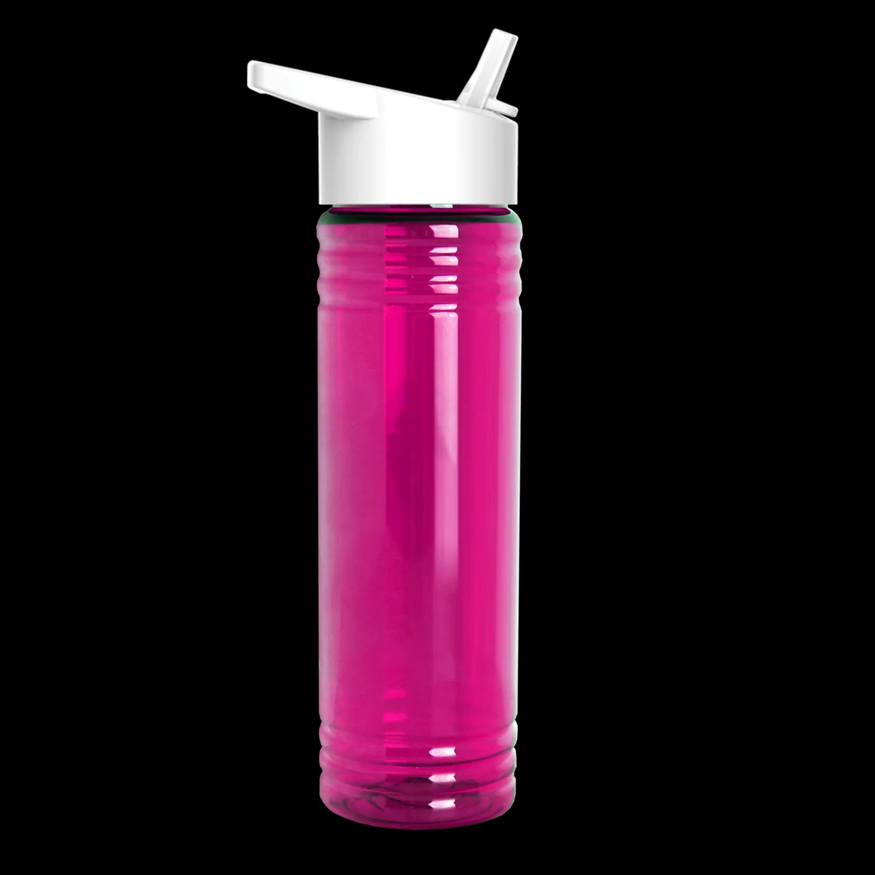 Garyline® Slim Fit RPET Bottle with Flip-Straw Lid - 24 oz. 168 of 292