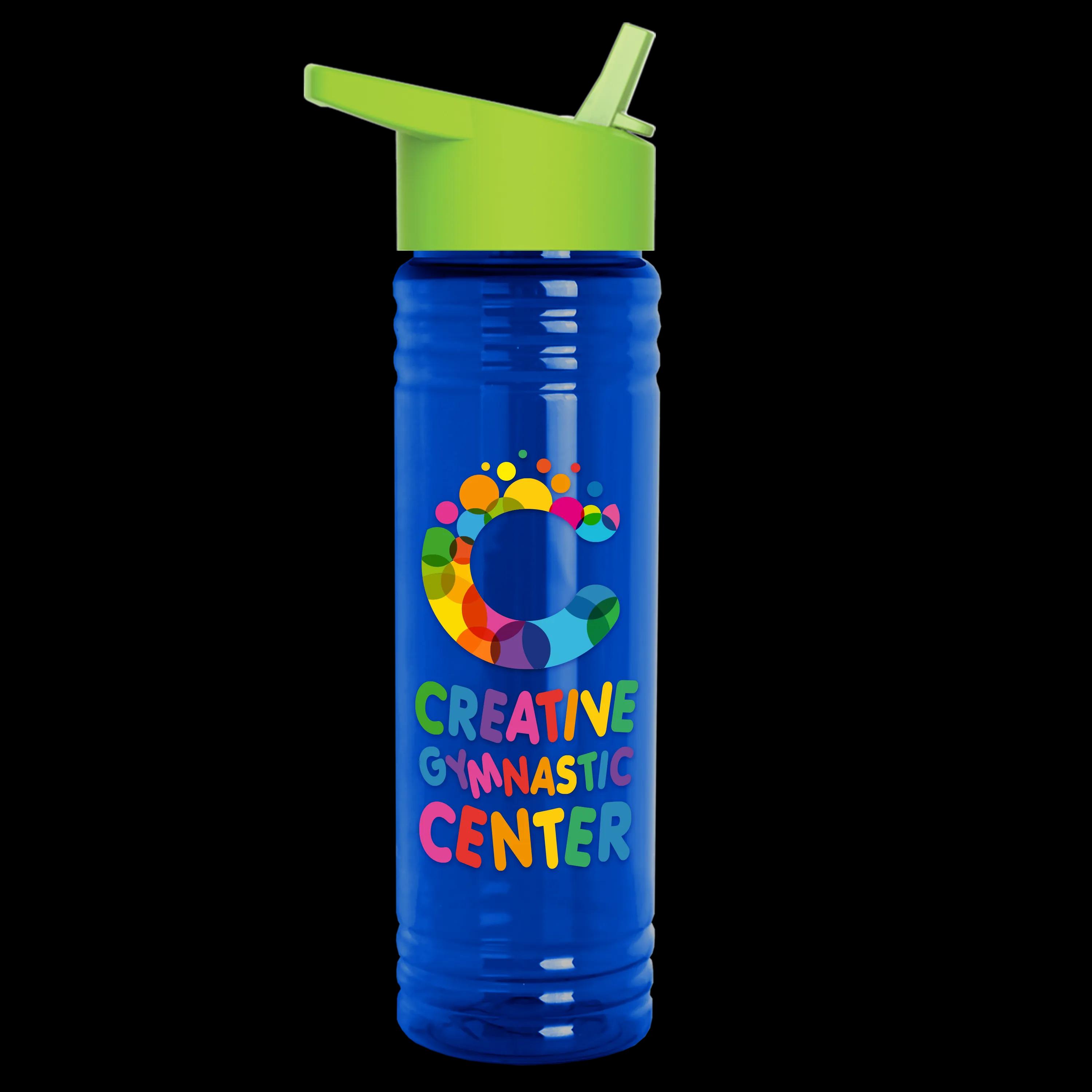 Garyline® Slim Fit RPET Bottle with Flip-Straw Lid - 24 oz. 85 of 292