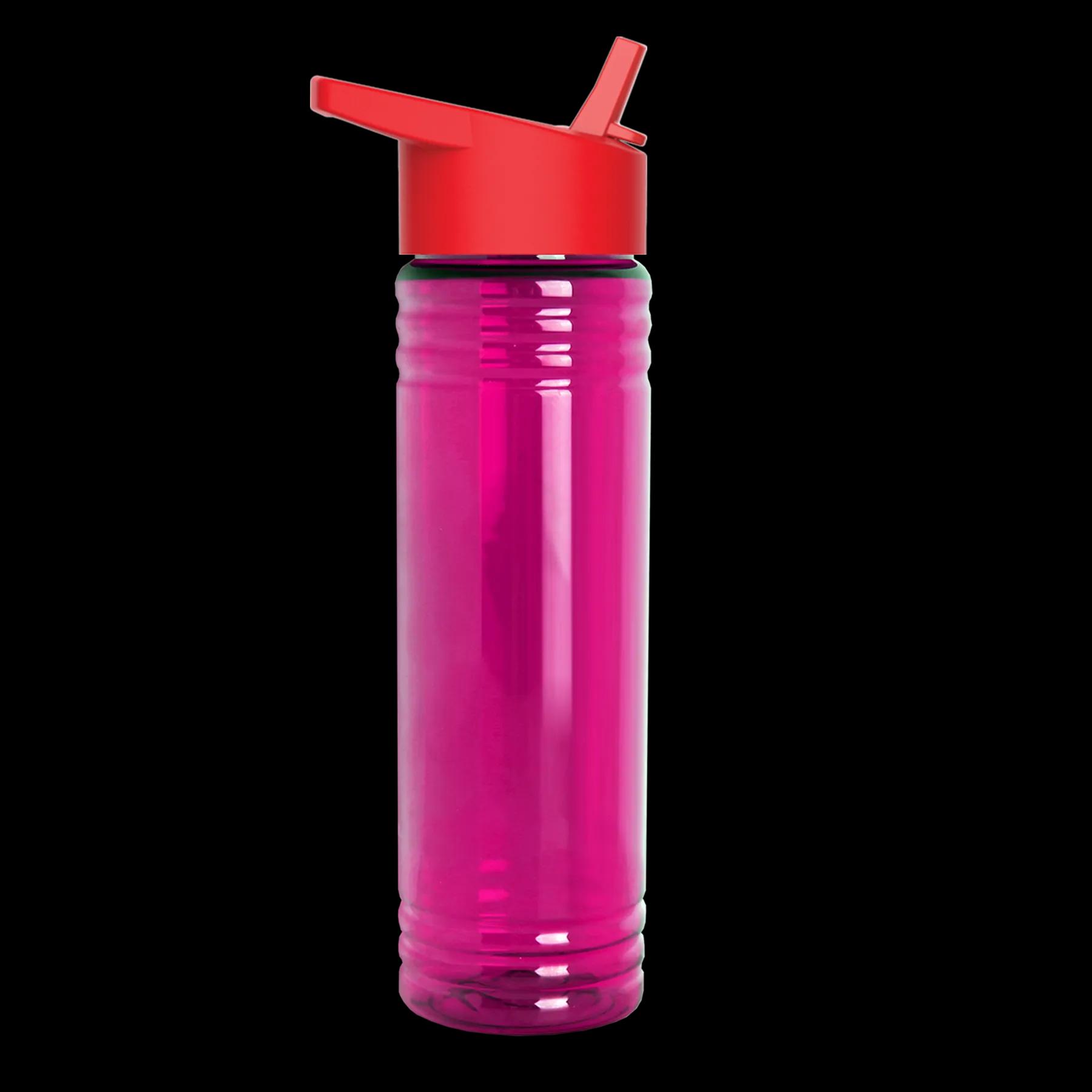 Garyline® Slim Fit RPET Bottle with Flip-Straw Lid - 24 oz. 165 of 292