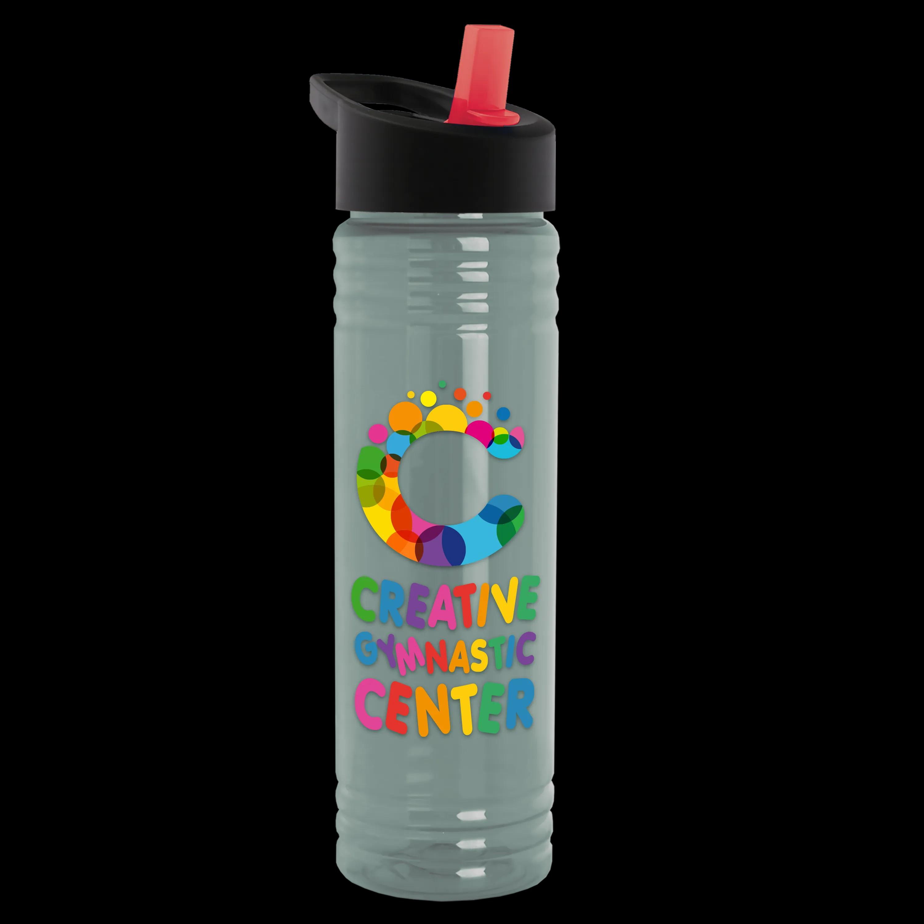 Garyline® Slim Fit RPET Bottle with Flip-Straw Lid - 24 oz. 47 of 292