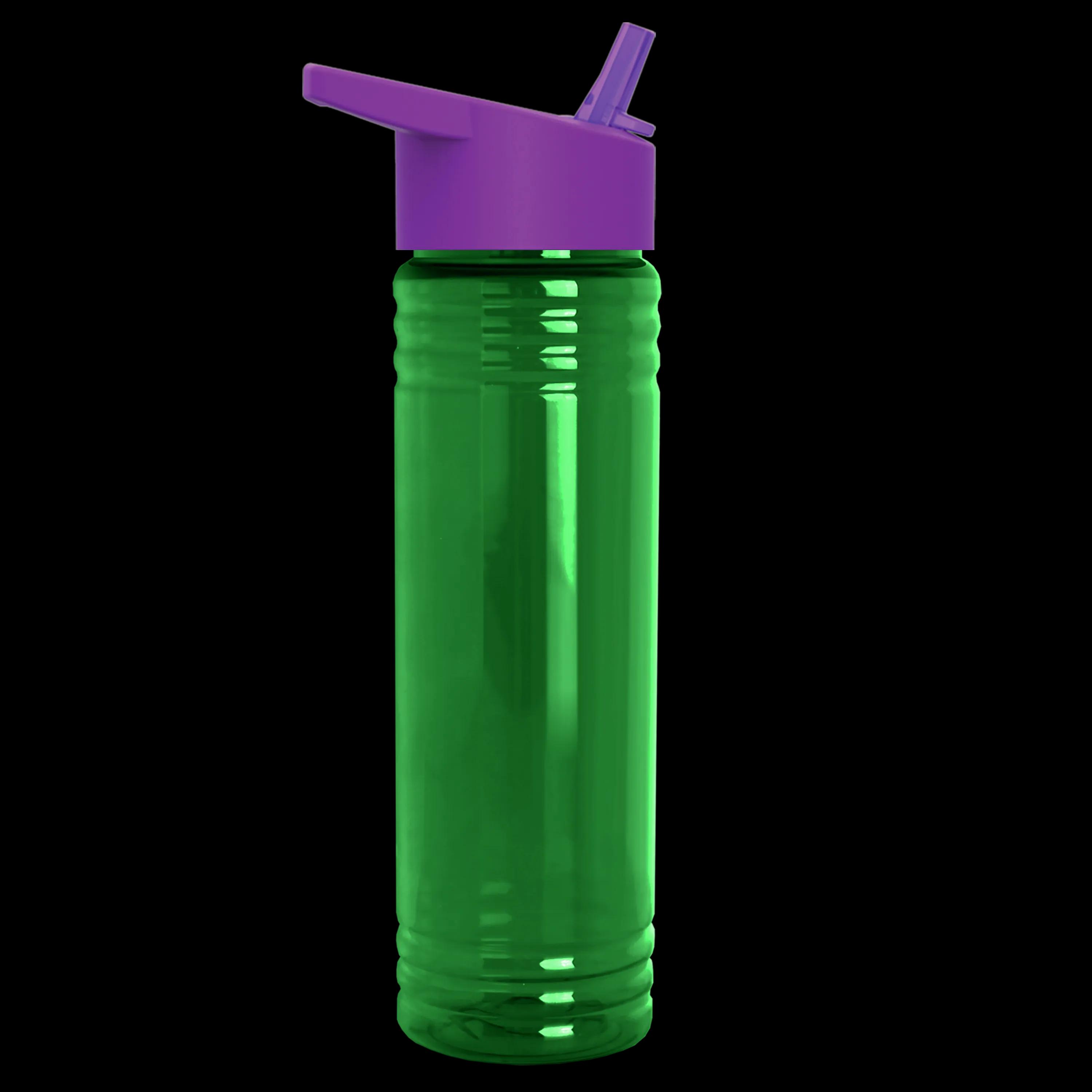 Garyline® Slim Fit RPET Bottle with Flip-Straw Lid - 24 oz. 1 of 292