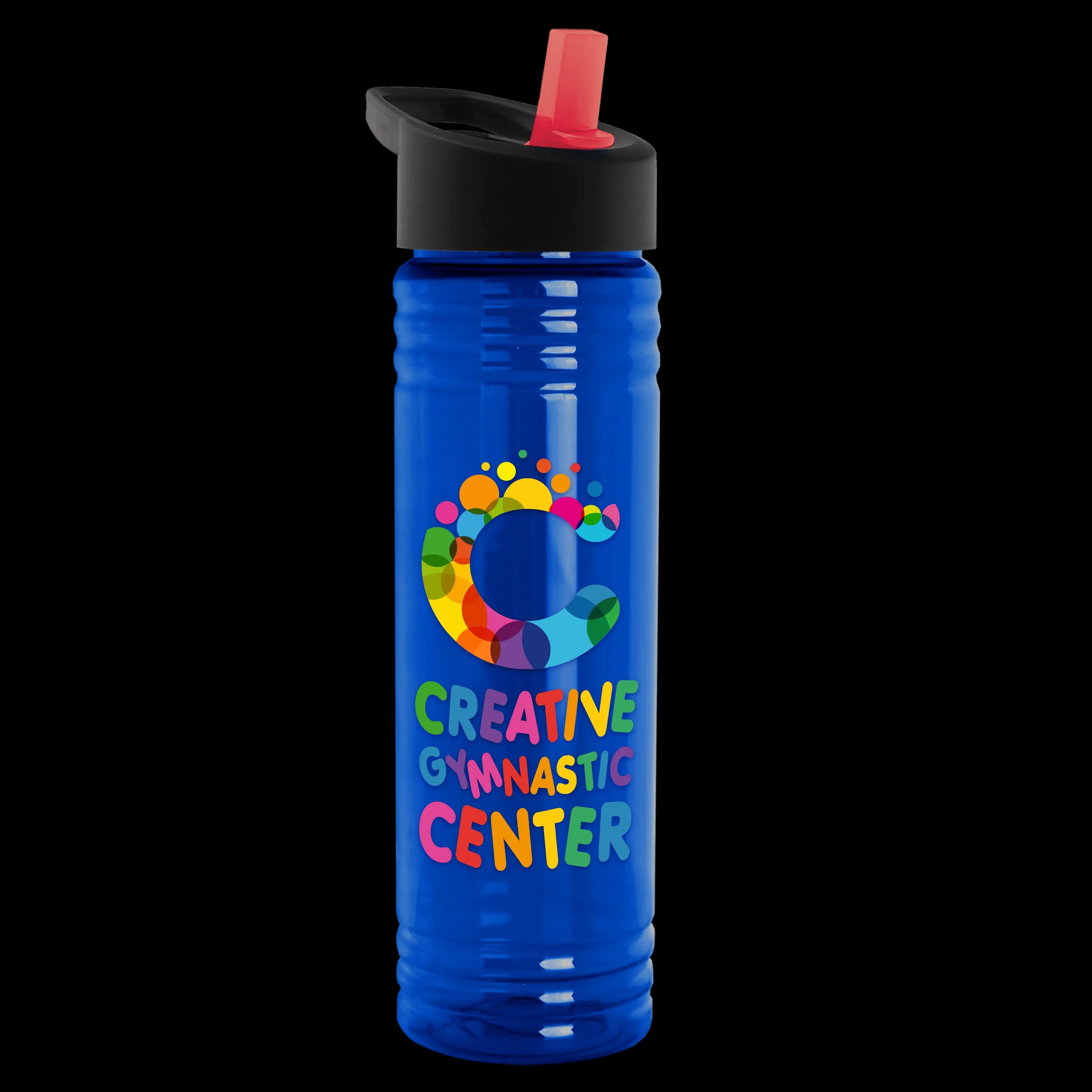 Garyline® Slim Fit RPET Bottle with Flip-Straw Lid - 24 oz. 83 of 292