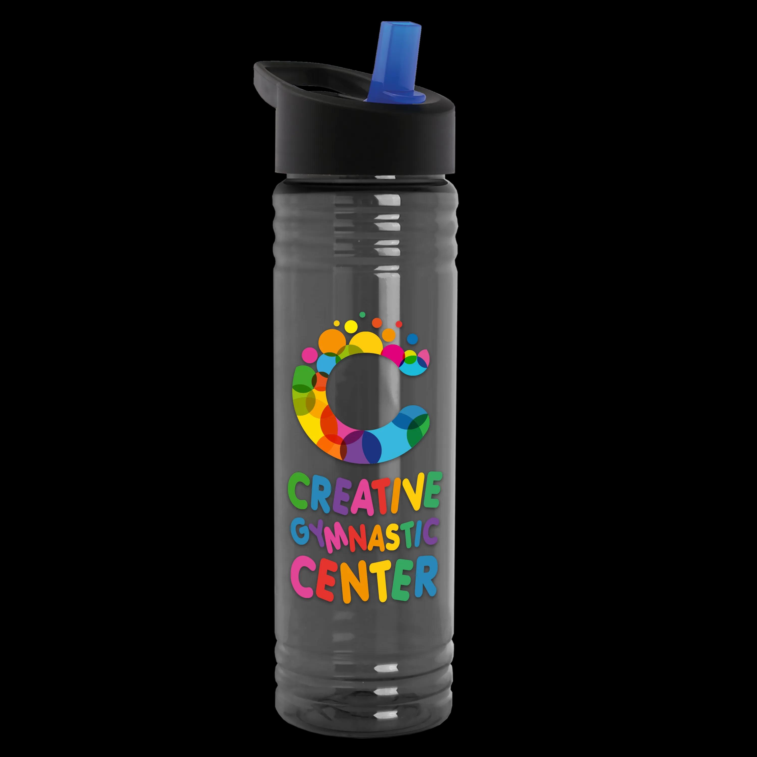 Garyline® Slim Fit RPET Bottle with Flip-Straw Lid - 24 oz. 11 of 292