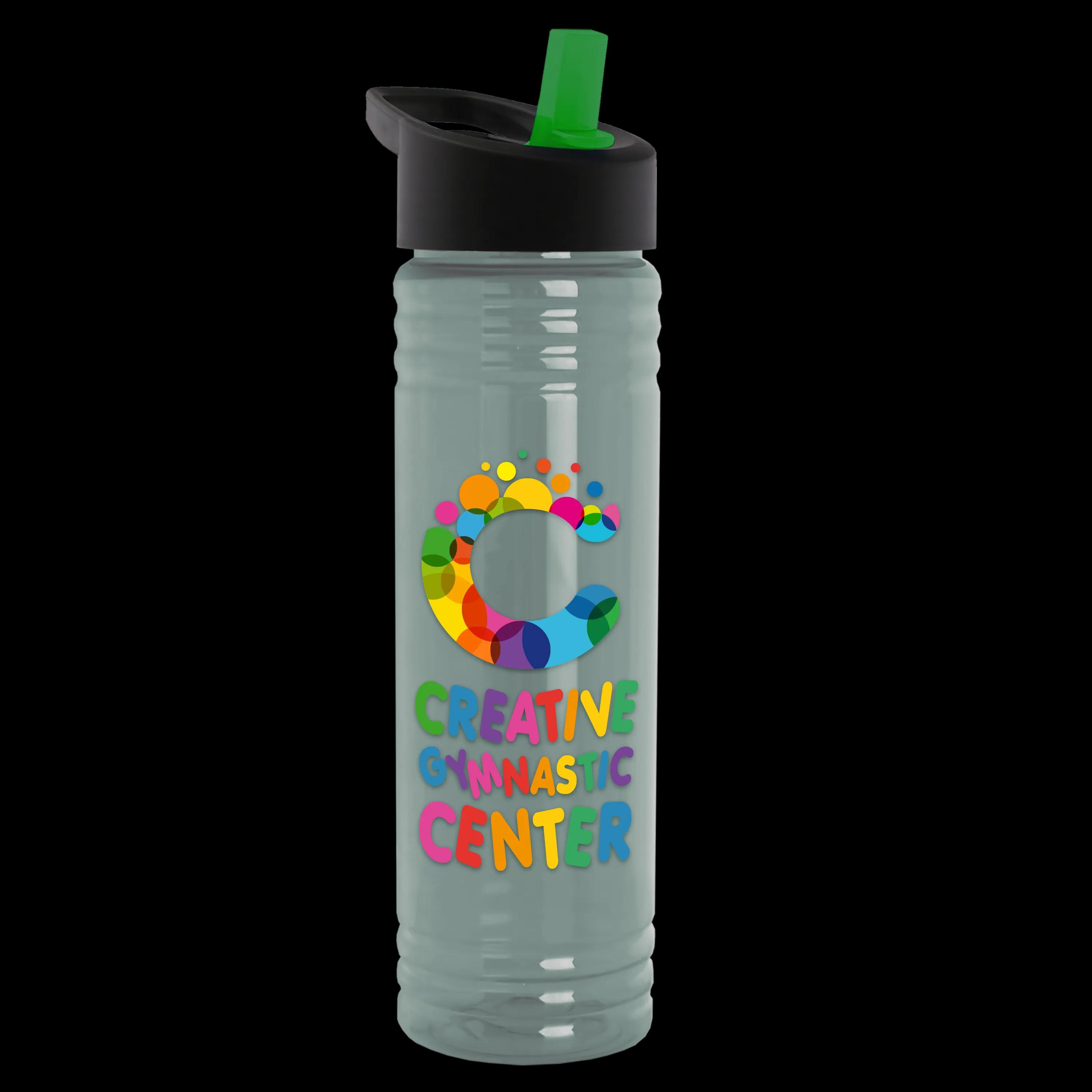 Garyline® Slim Fit RPET Bottle with Flip-Straw Lid - 24 oz. 45 of 292