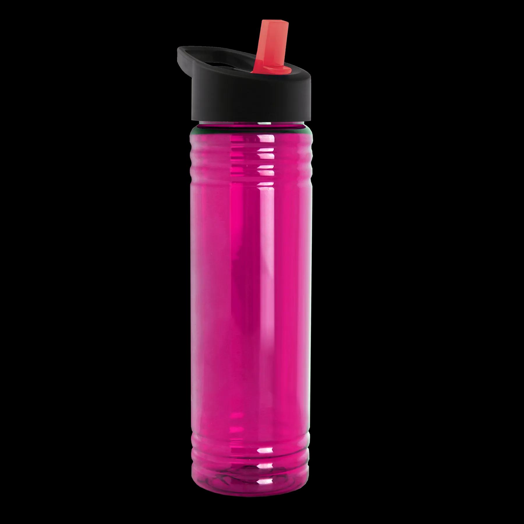 Garyline® Slim Fit RPET Bottle with Flip-Straw Lid - 24 oz. 162 of 292
