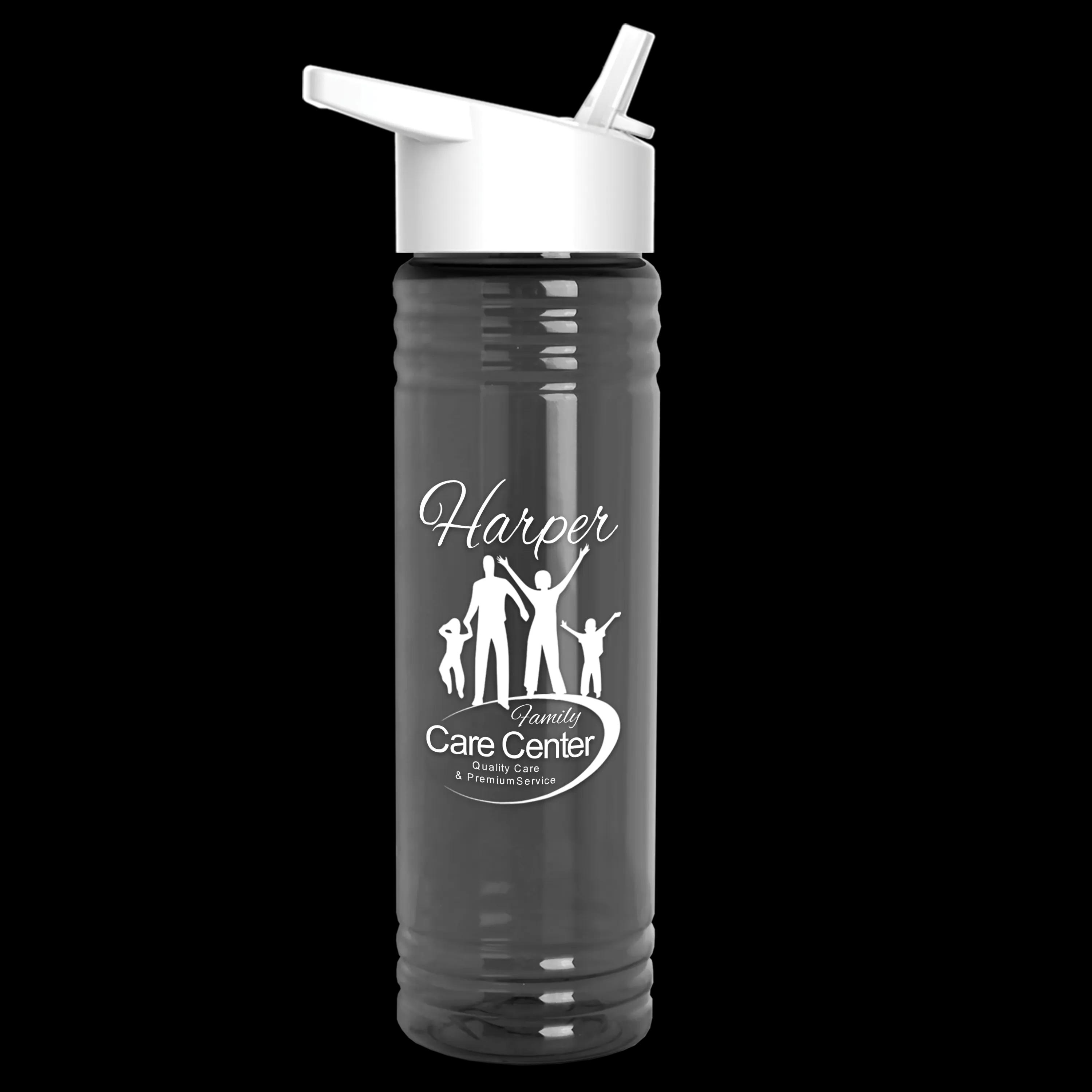 Garyline® Slim Fit RPET Bottle with Flip-Straw Lid - 24 oz. 75 of 292