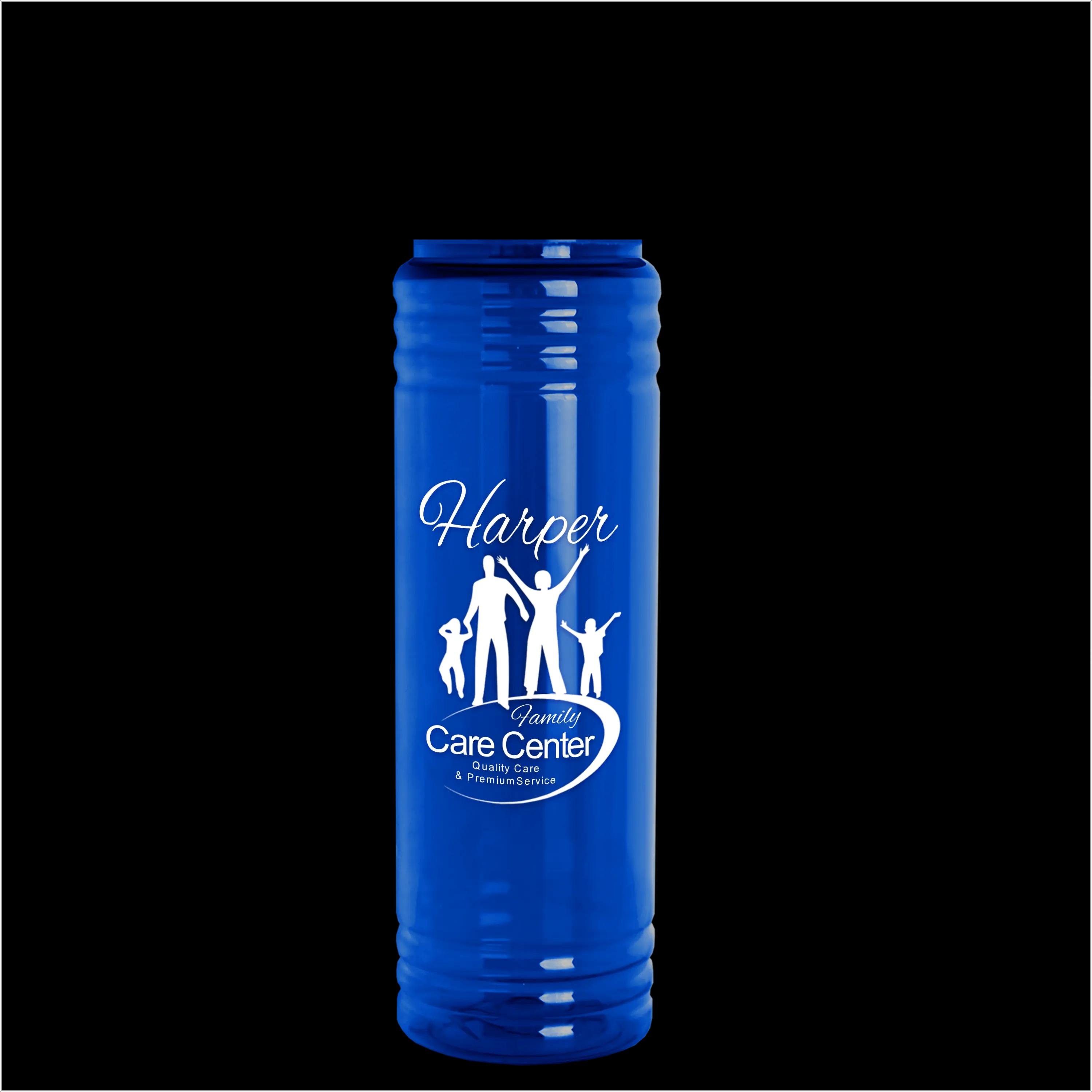 Garyline® Slim Fit RPET Bottle with Flip-Straw Lid - 24 oz. 150 of 292
