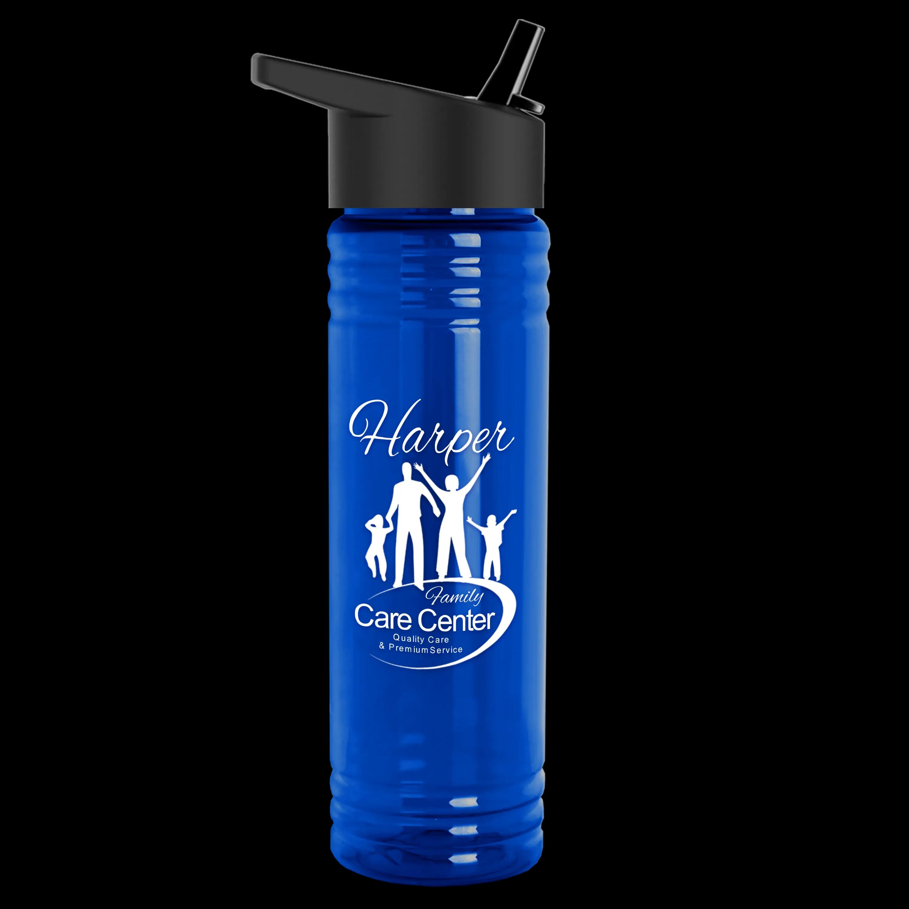 Garyline® Slim Fit RPET Bottle with Flip-Straw Lid - 24 oz. 77 of 292