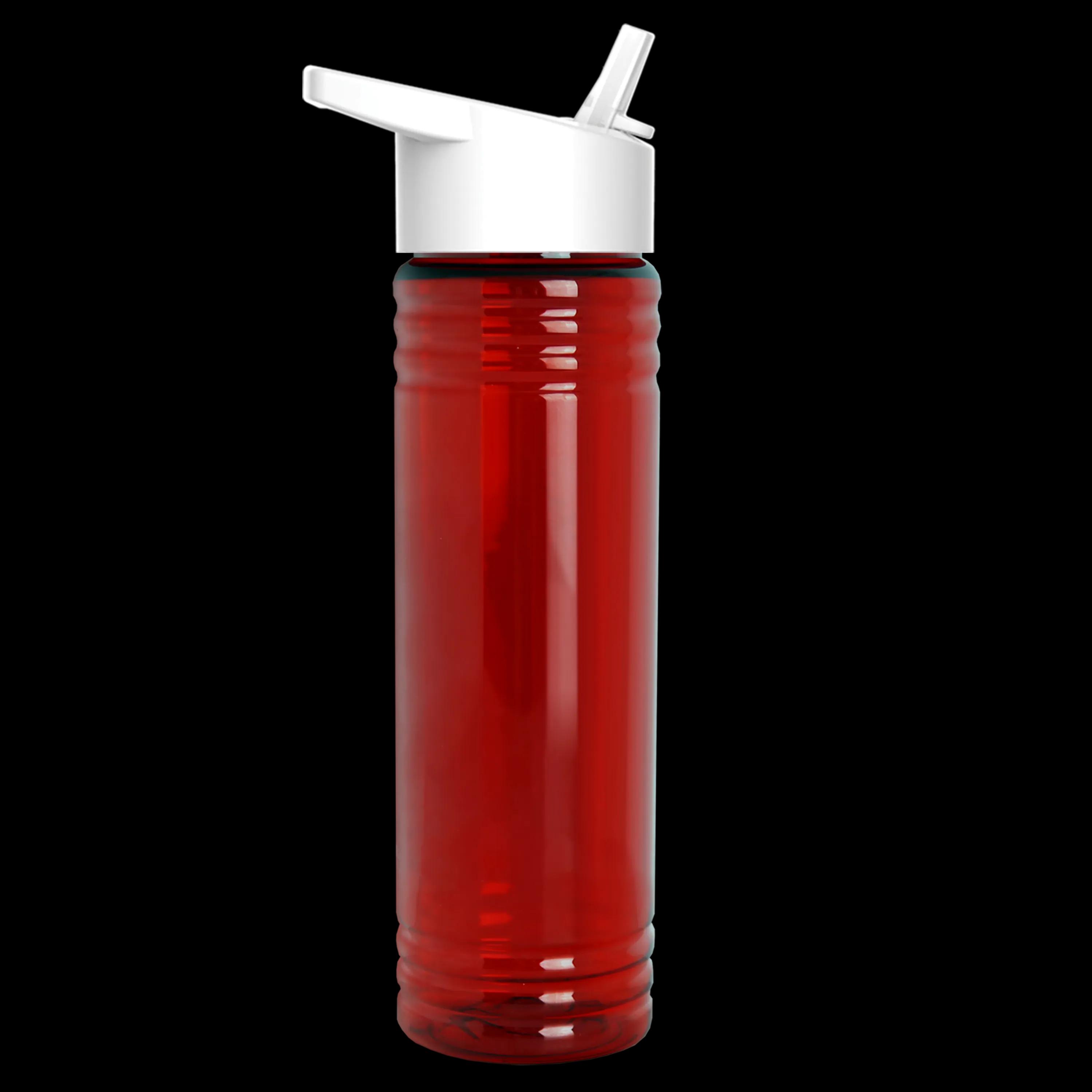 Garyline® Slim Fit RPET Bottle with Flip-Straw Lid - 24 oz. 7 of 292