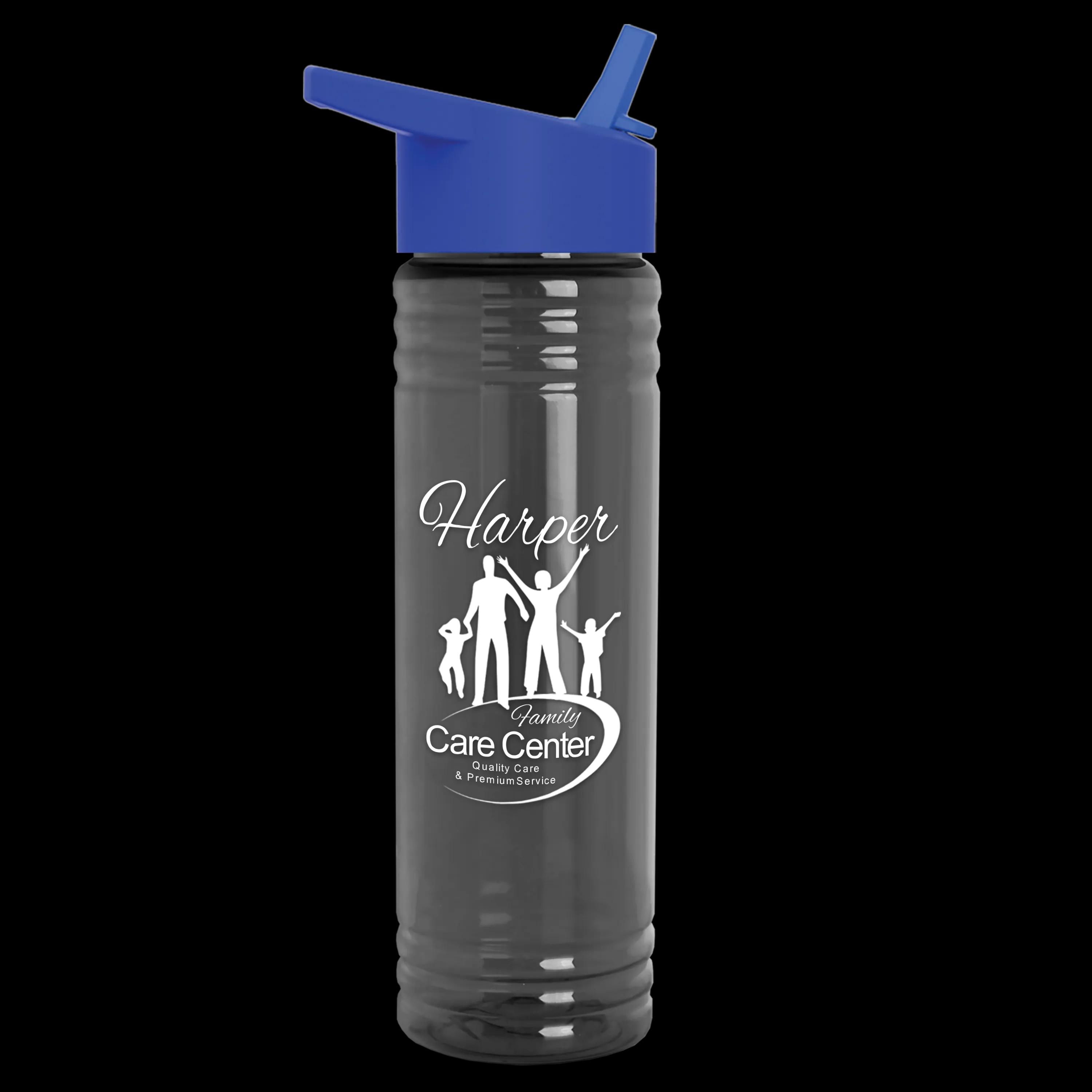 Garyline® Slim Fit RPET Bottle with Flip-Straw Lid - 24 oz. 71 of 292