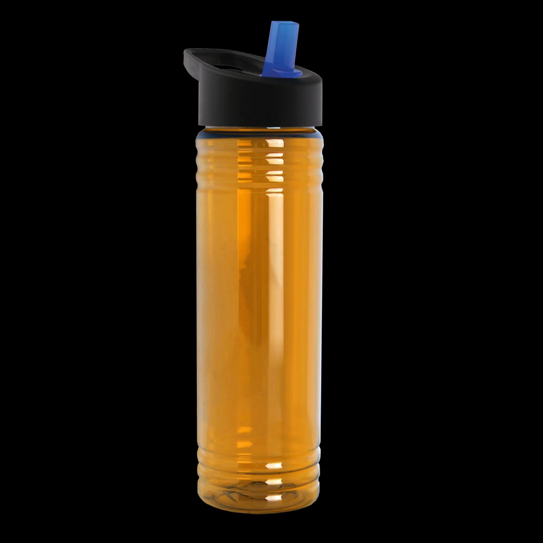 Garyline® Slim Fit RPET Bottle with Flip-Straw Lid - 24 oz. 170 of 292
