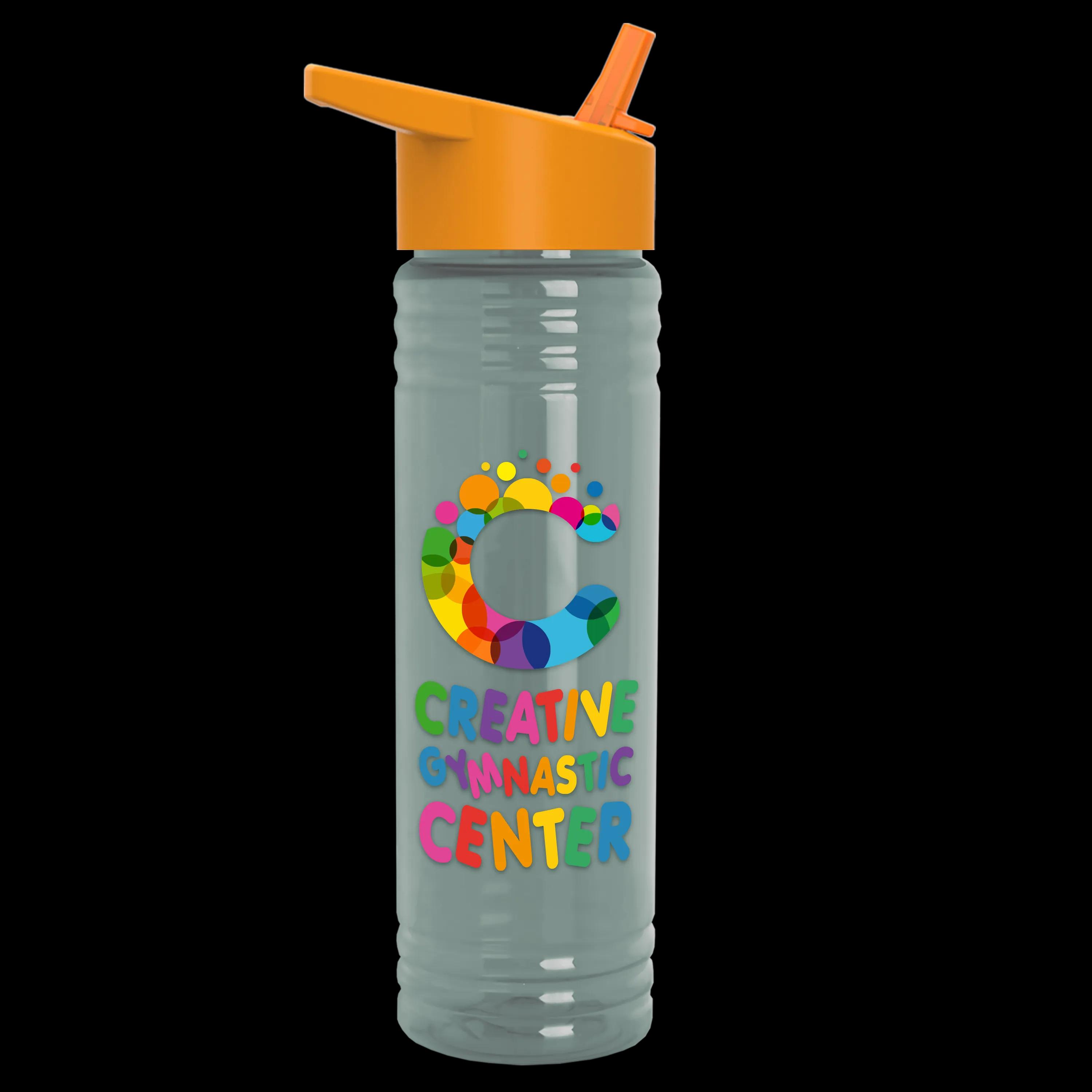 Garyline® Slim Fit RPET Bottle with Flip-Straw Lid - 24 oz. 10 of 292