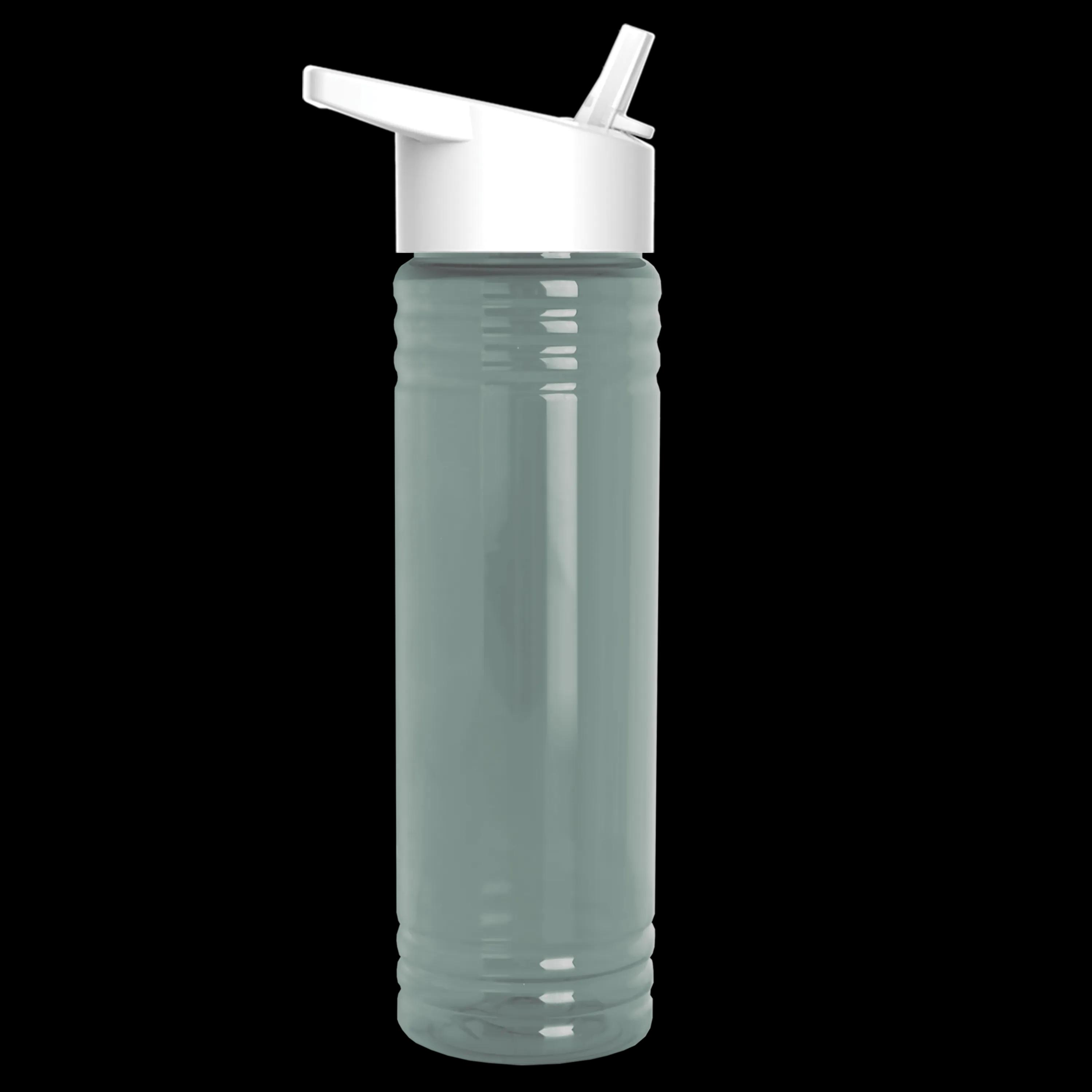 Garyline® Slim Fit RPET Bottle with Flip-Straw Lid - 24 oz. 281 of 292