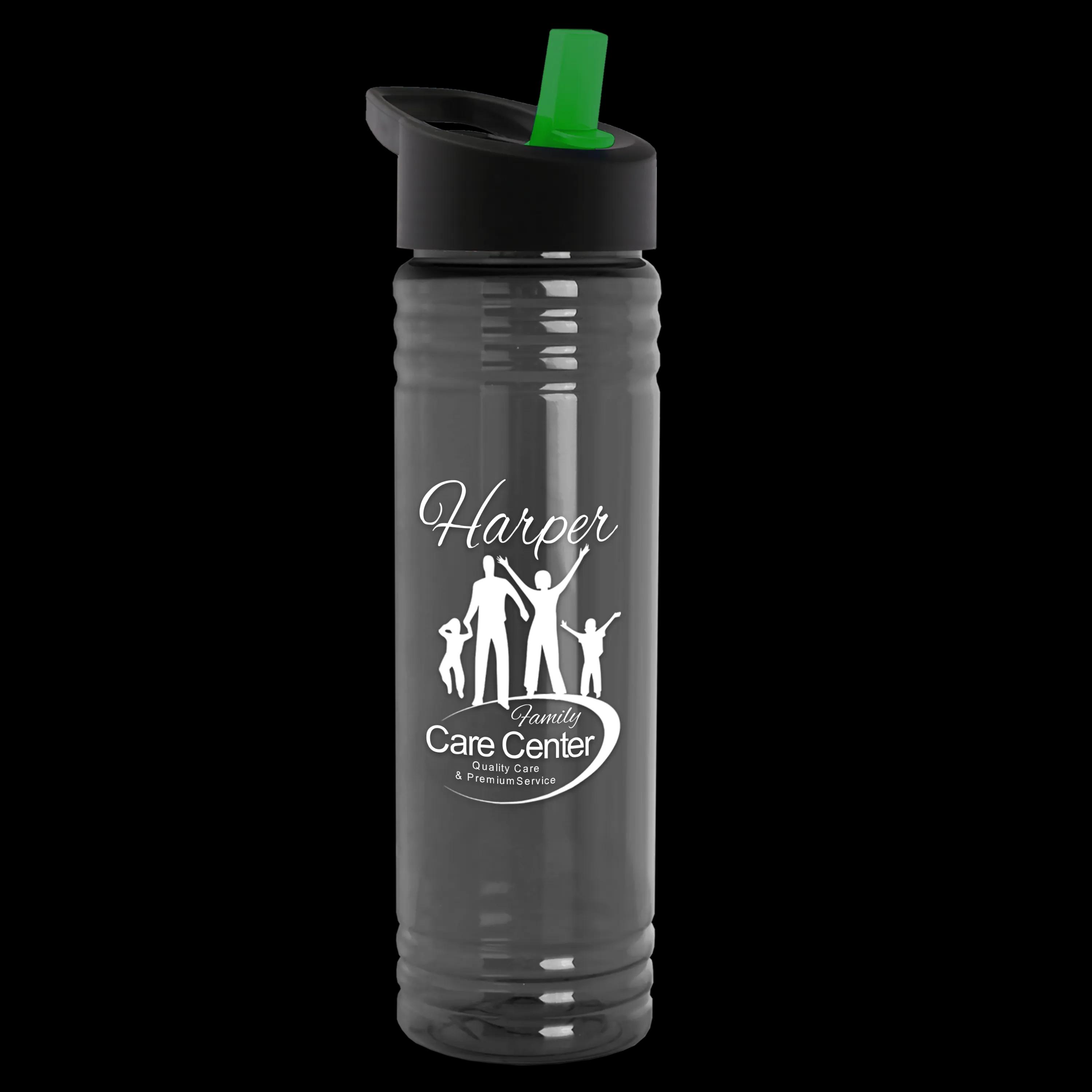 Garyline® Slim Fit RPET Bottle with Flip-Straw Lid - 24 oz. 62 of 292