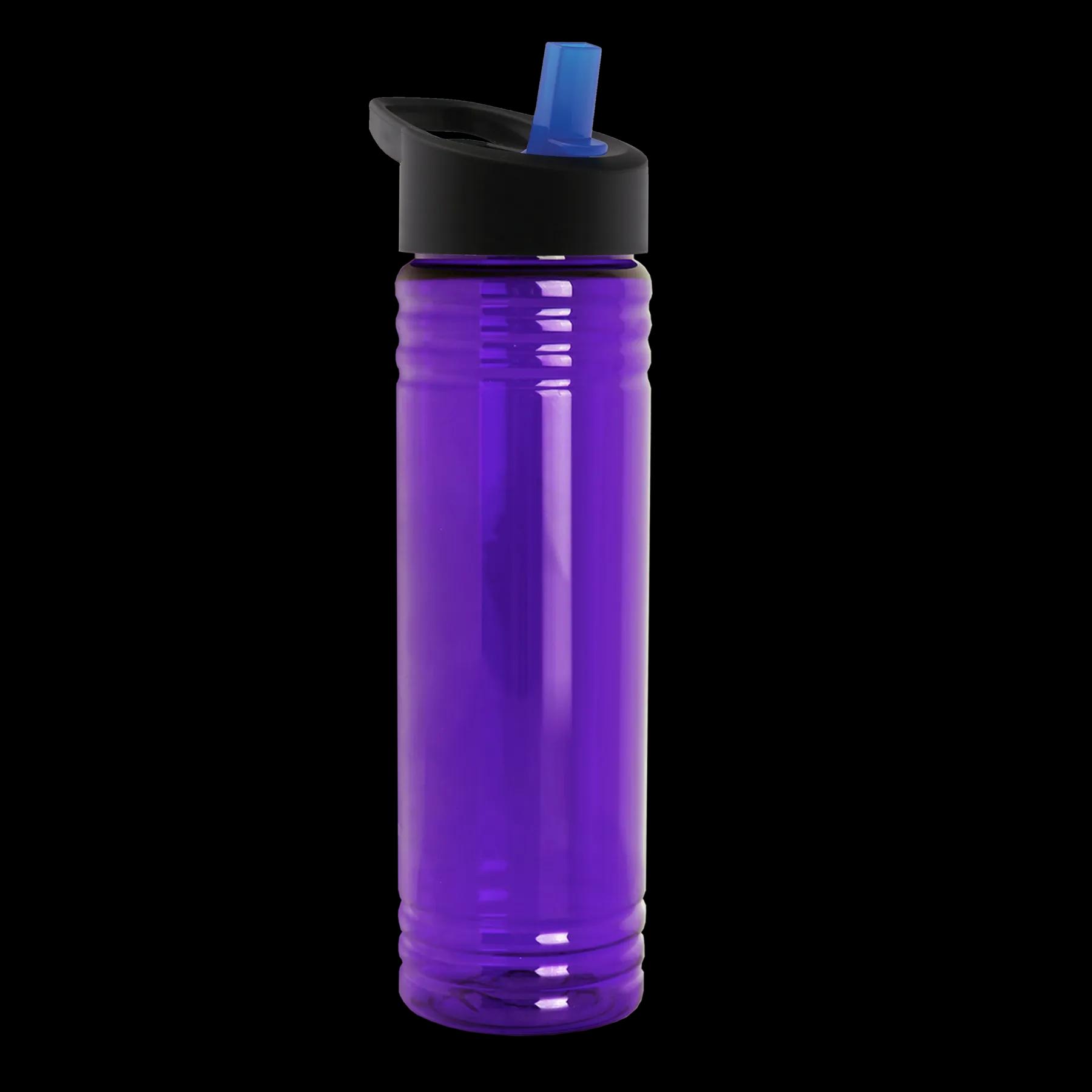 Garyline® Slim Fit RPET Bottle with Flip-Straw Lid - 24 oz. 180 of 292