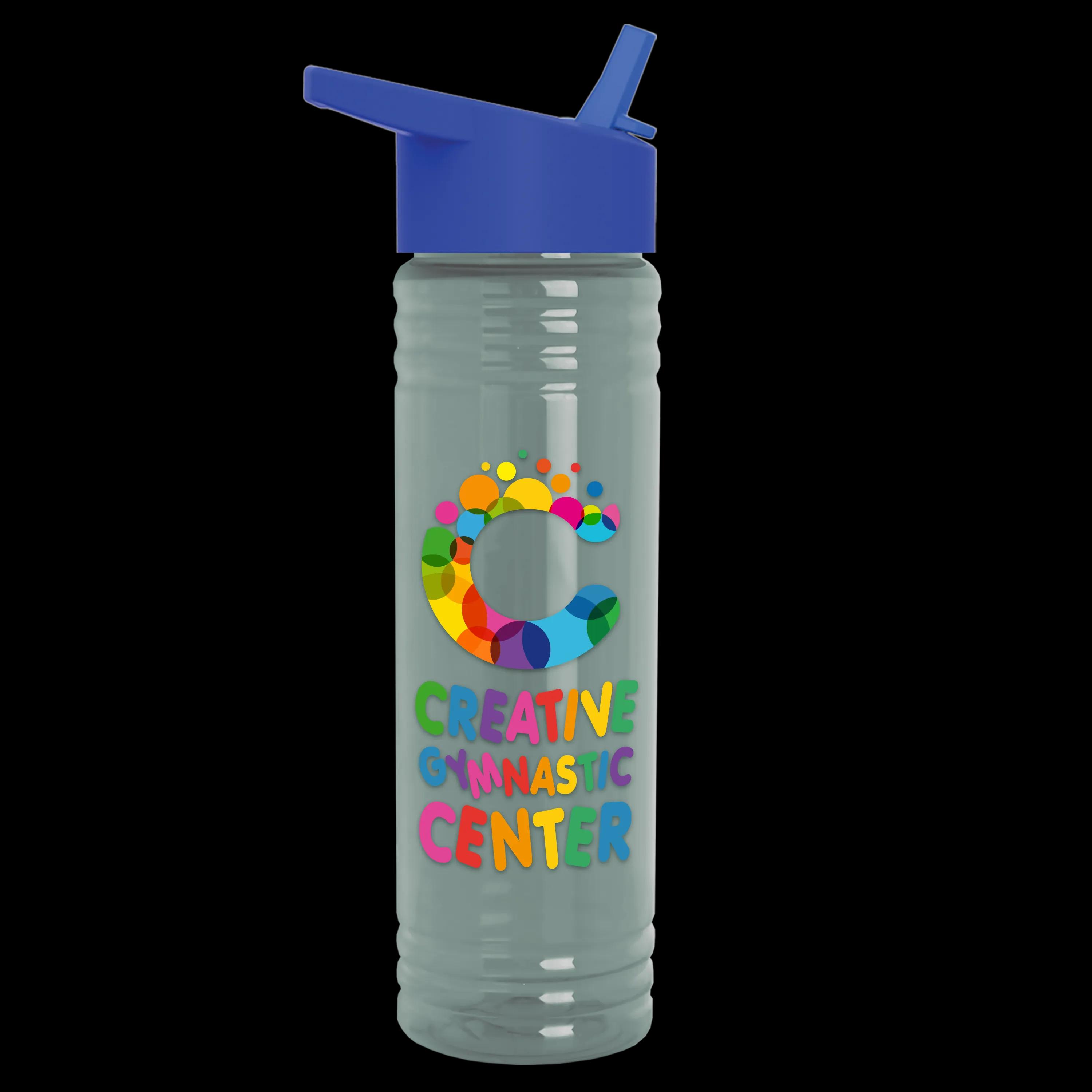 Garyline® Slim Fit RPET Bottle with Flip-Straw Lid - 24 oz. 54 of 292