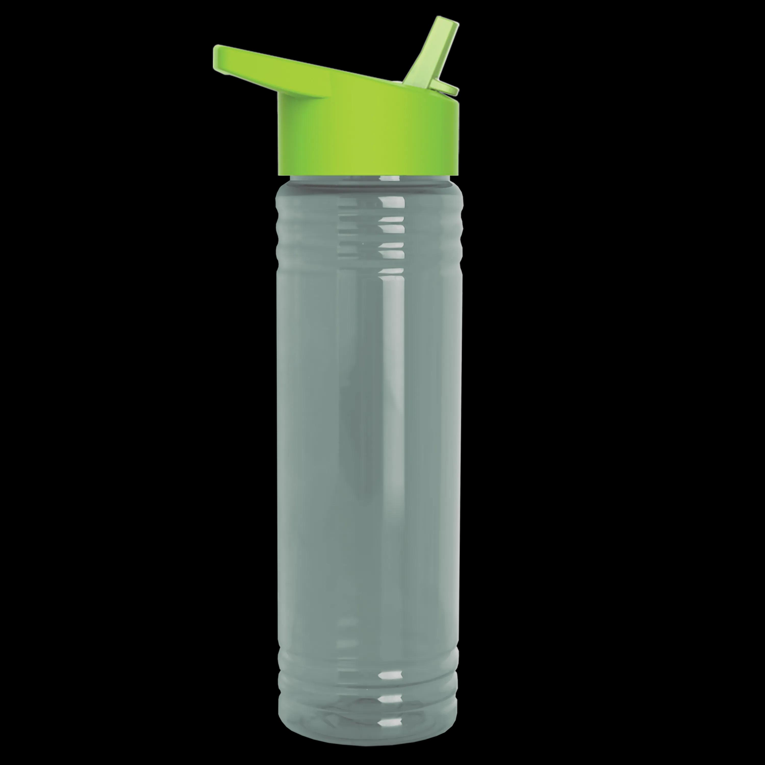 Garyline® Slim Fit RPET Bottle with Flip-Straw Lid - 24 oz. 277 of 292