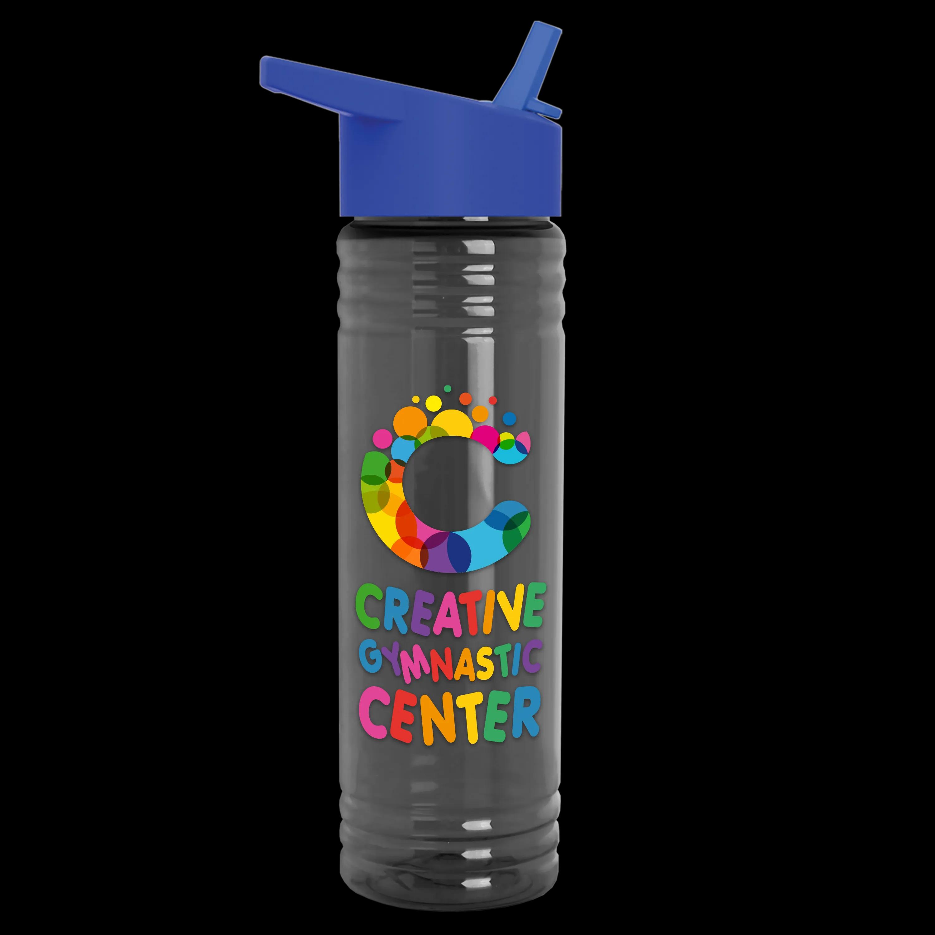 Garyline® Slim Fit RPET Bottle with Flip-Straw Lid - 24 oz. 72 of 292