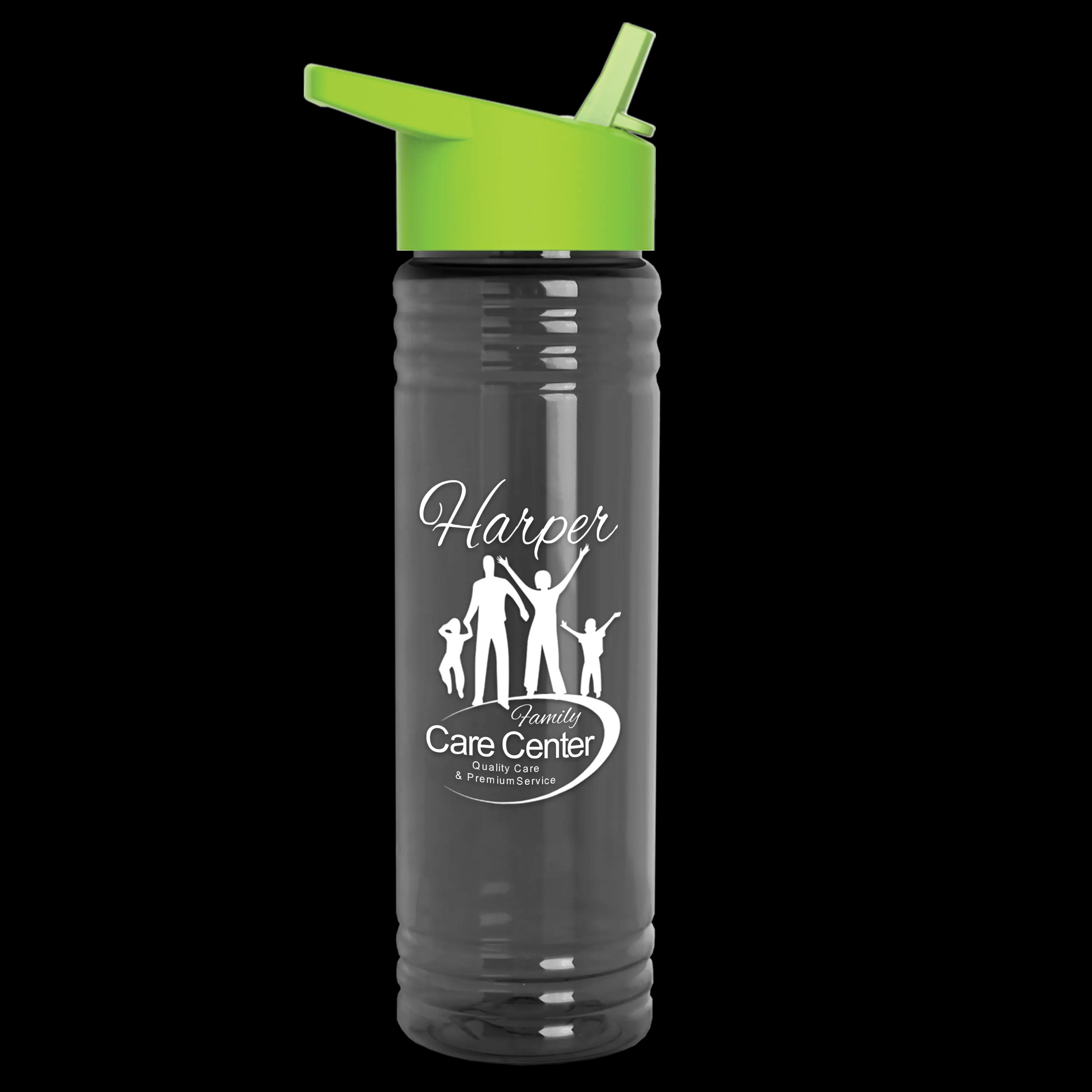 Garyline® Slim Fit RPET Bottle with Flip-Straw Lid - 24 oz. 66 of 292