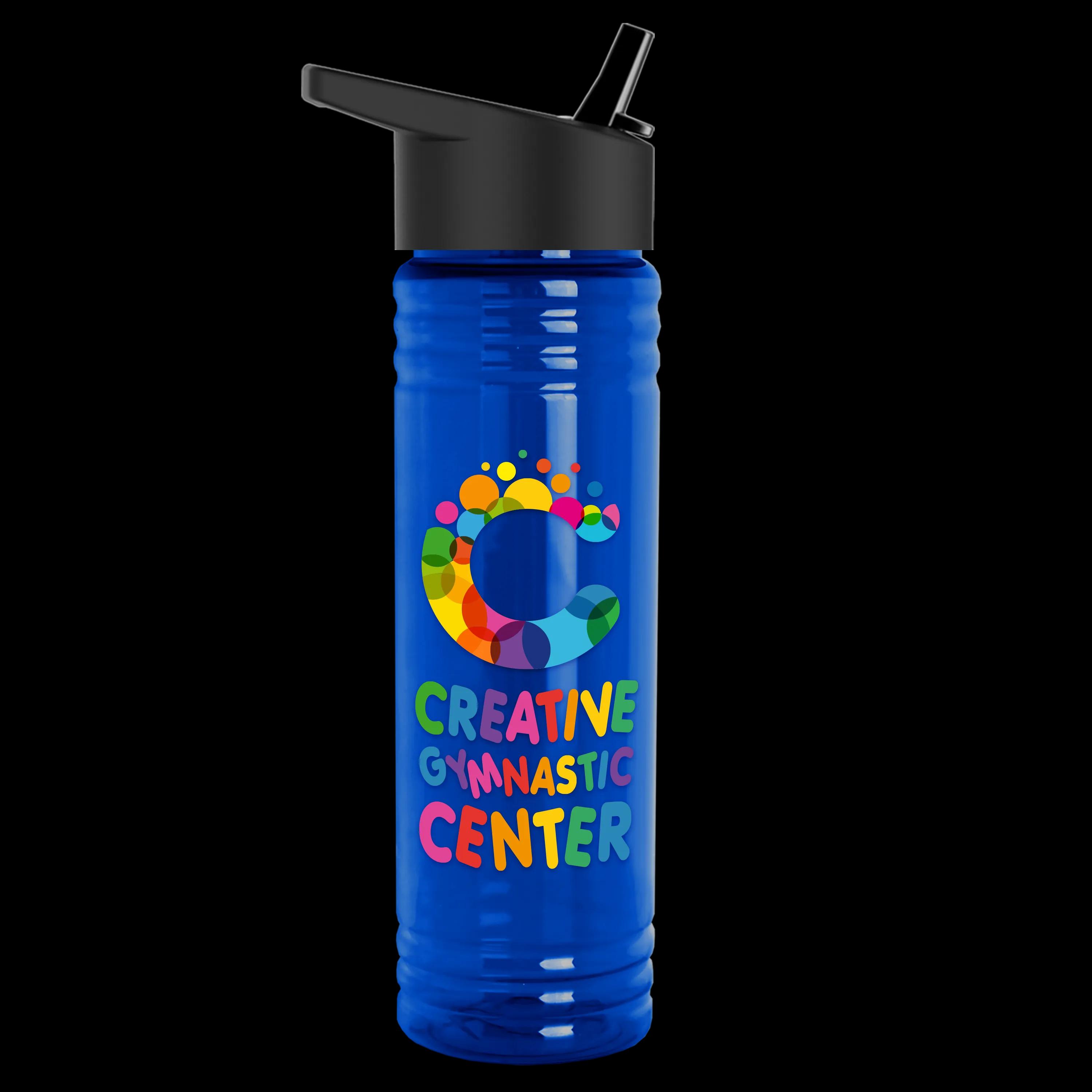 Garyline® Slim Fit RPET Bottle with Flip-Straw Lid - 24 oz. 78 of 292