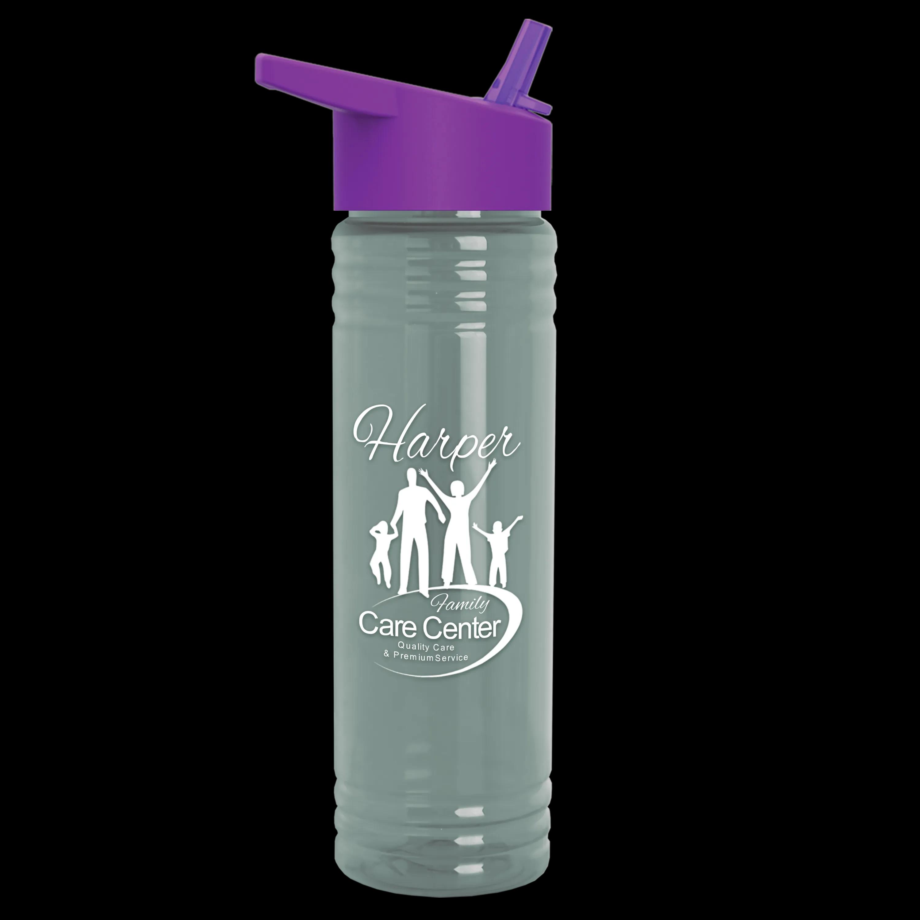 Garyline® Slim Fit RPET Bottle with Flip-Straw Lid - 24 oz. 55 of 292