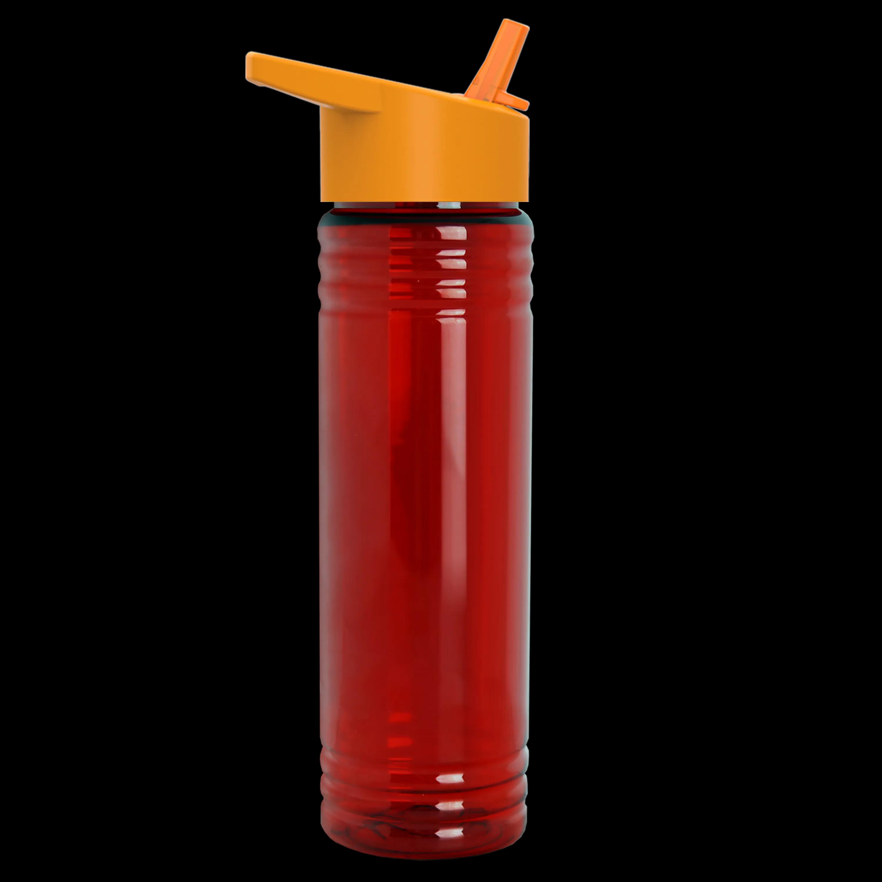 Garyline® Slim Fit RPET Bottle with Flip-Straw Lid - 24 oz. 37 of 292